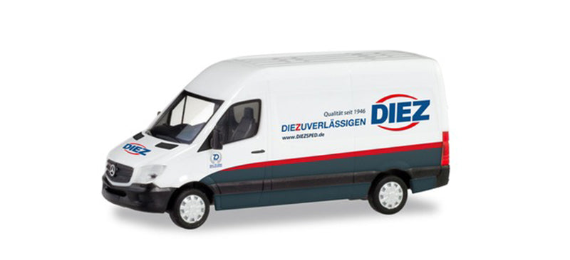 Herpa 95105 1/87 Scale Spedition Diez - Mercedes-Benz Sprinter Van High Quality