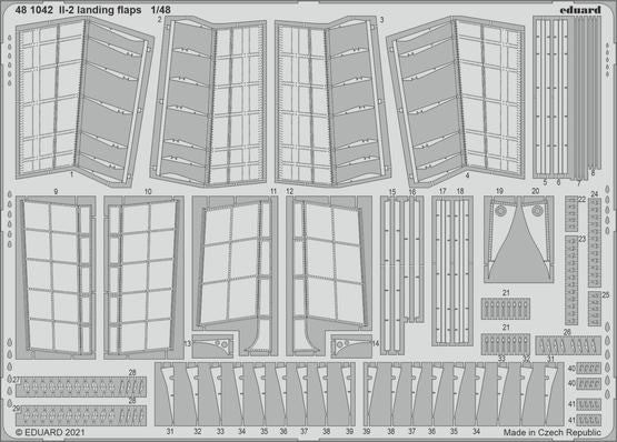 Eduard 481042 1/48 Aircraft- IL2 Landing Flaps for ZVE