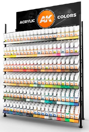 AK Interactive 91001 3G Acrylic Small Range Paint Deal (3 each 120 colors) to be