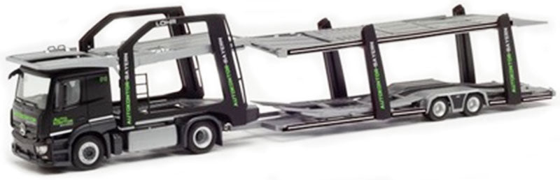 Herpa 313179 1/87 Scale Autokontor Bayern - Mercedes-Benz Actros Auto-Carrier High Quality