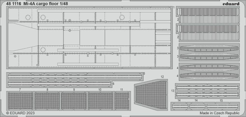 Eduard 481116 1/48 Aircraft- Mi4A Cargo Floor for TSM