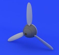 Eduard 648255 1/48 Aircraft- Bf109G6 Propeller for EDU (Photo-Etch & Resin)