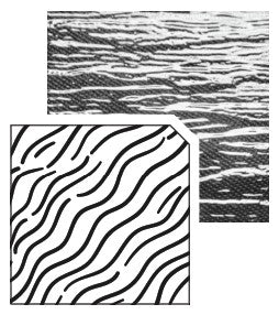 AK Interactive 6584 Transparent Running Water Styrene Sheet 9.64"x7.68"