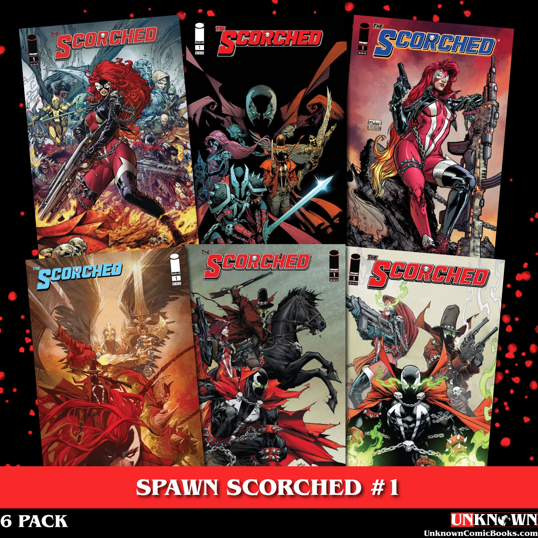 [6 PACK] SPAWN SCORCHED #1 (01/12/2022)