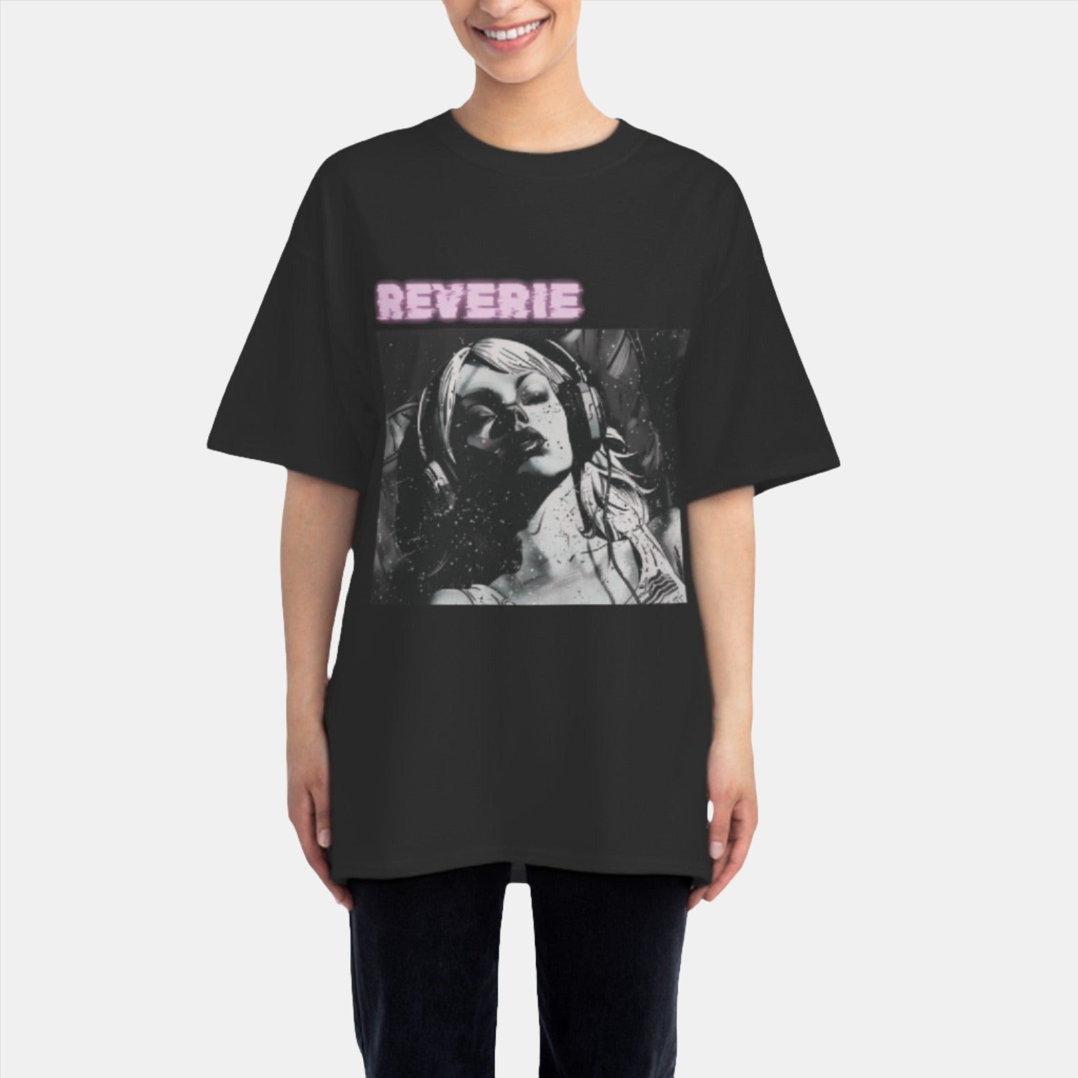 Retro Girl Oversize T-Shirt