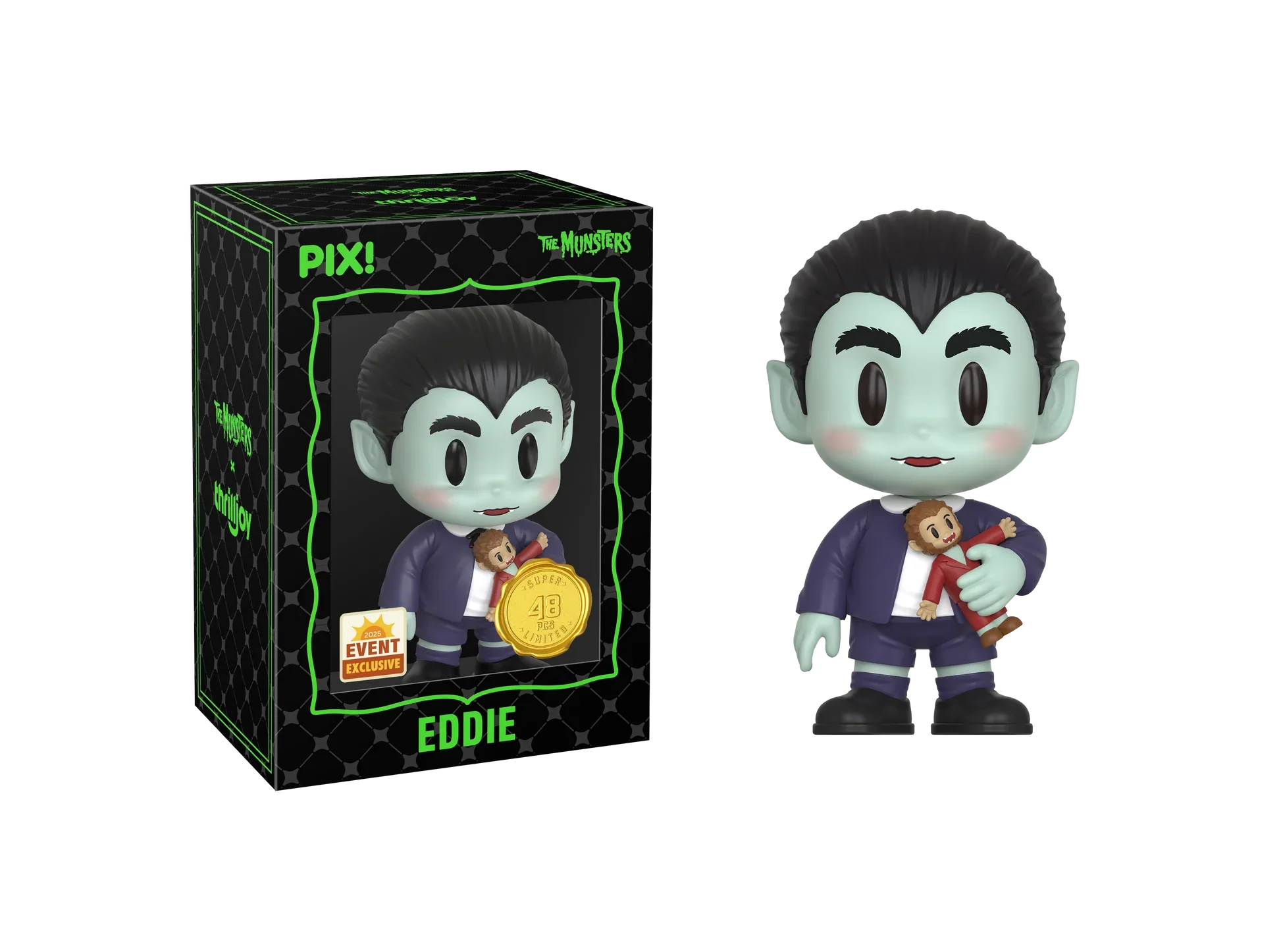 [Thrilljoy] [EXCLUSIVE] The Munsters - Herman Munster LE5000 PIX Vinyl Figure (1 in 6 Chance at Chase)