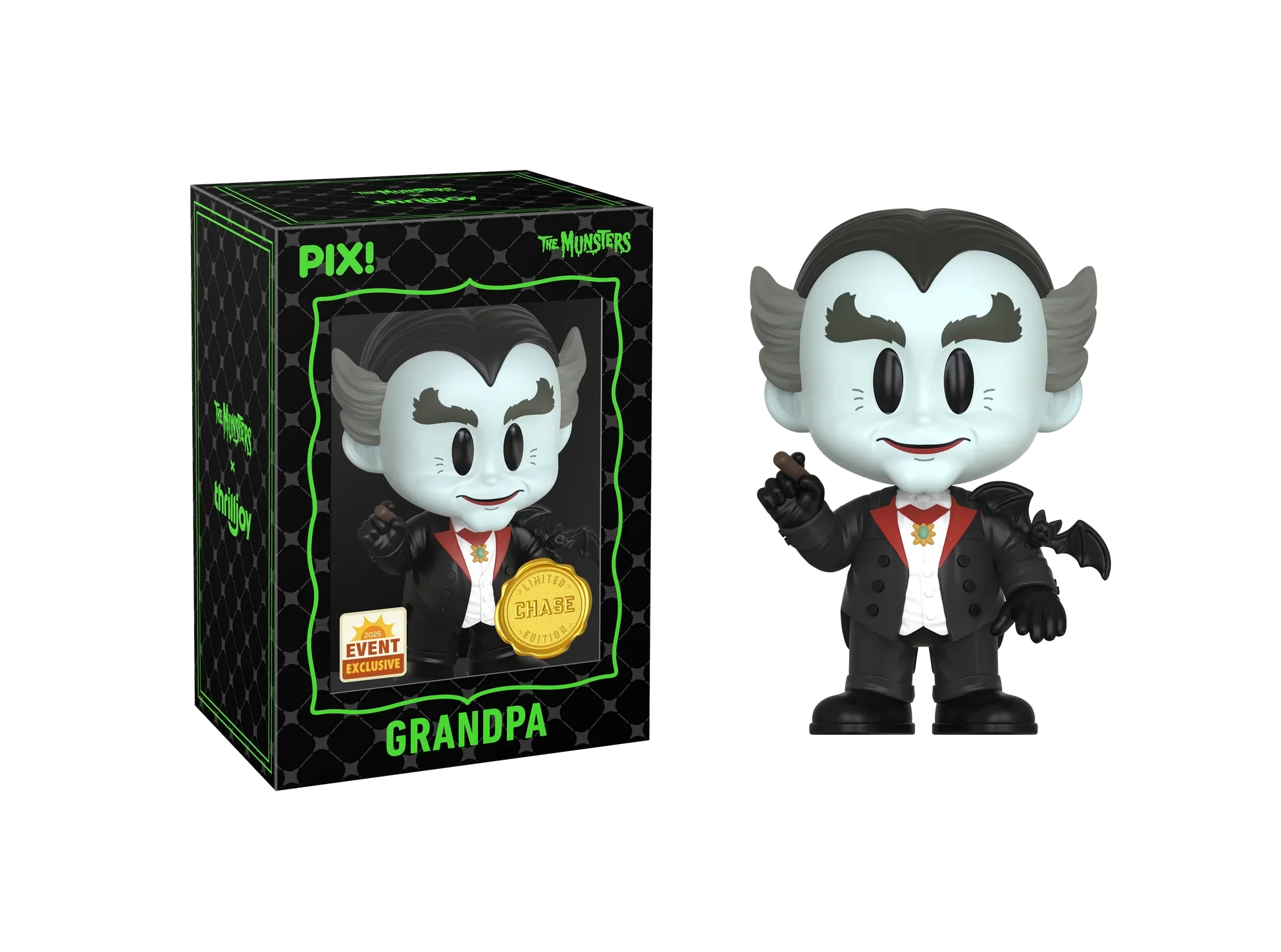 [Thrilljoy] [EXCLUSIVE] The Munsters - Herman Munster LE5000 PIX Vinyl Figure (1 in 6 Chance at Chase)