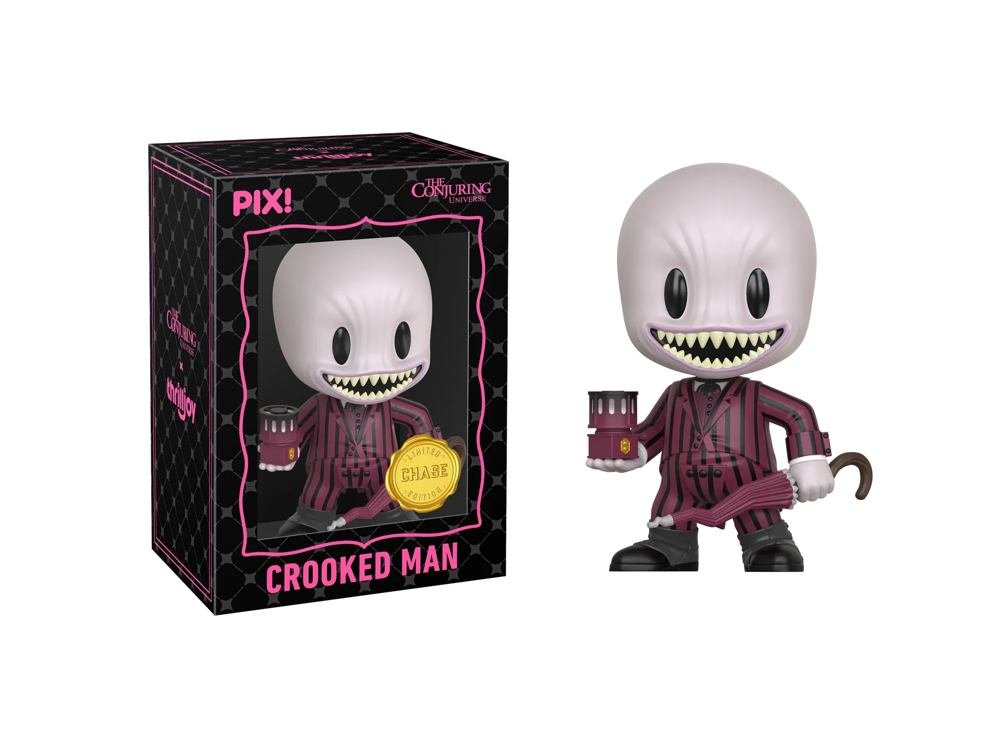 [Thrilljoy] The Conjuring Universe - The Crooked Man LE6666 PIX Vinyl Figure (1 in 6 Chance at Chase)
