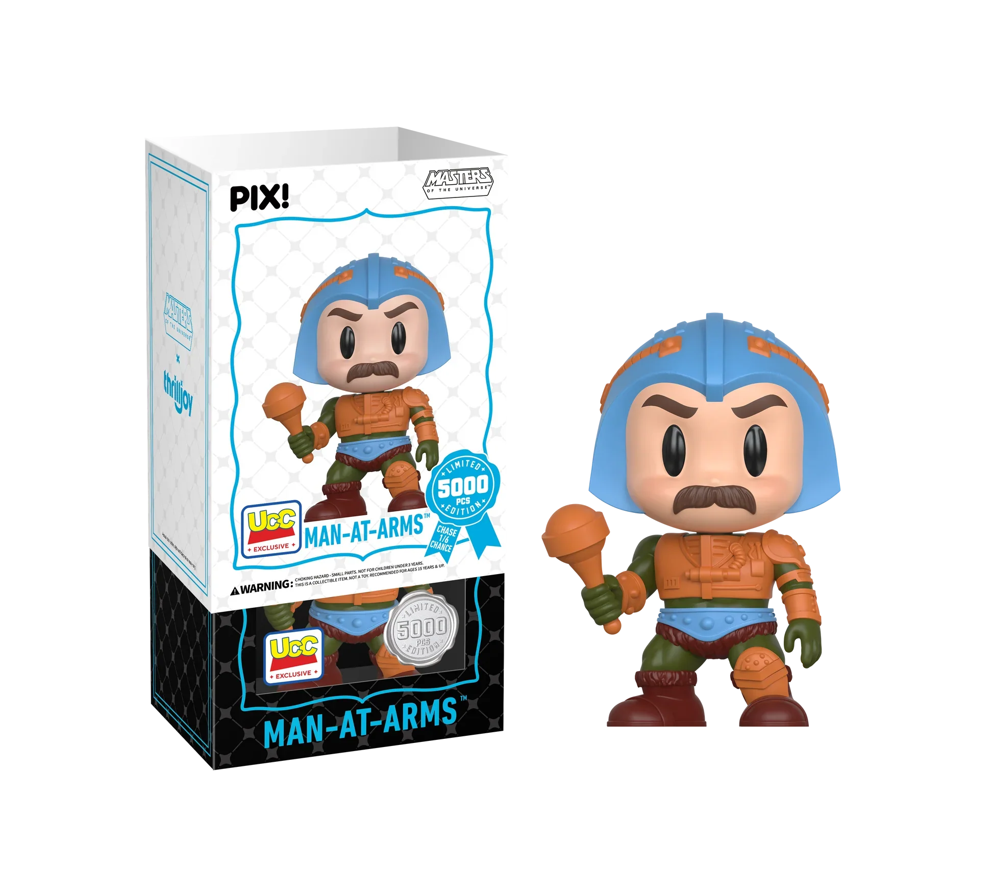 [Thrilljoy] [EXCLUSIVE] Masters of the Universe - Man-At-Arms LE5000 PIX Vinyl Figure (1 in 6 Chance at Chase)