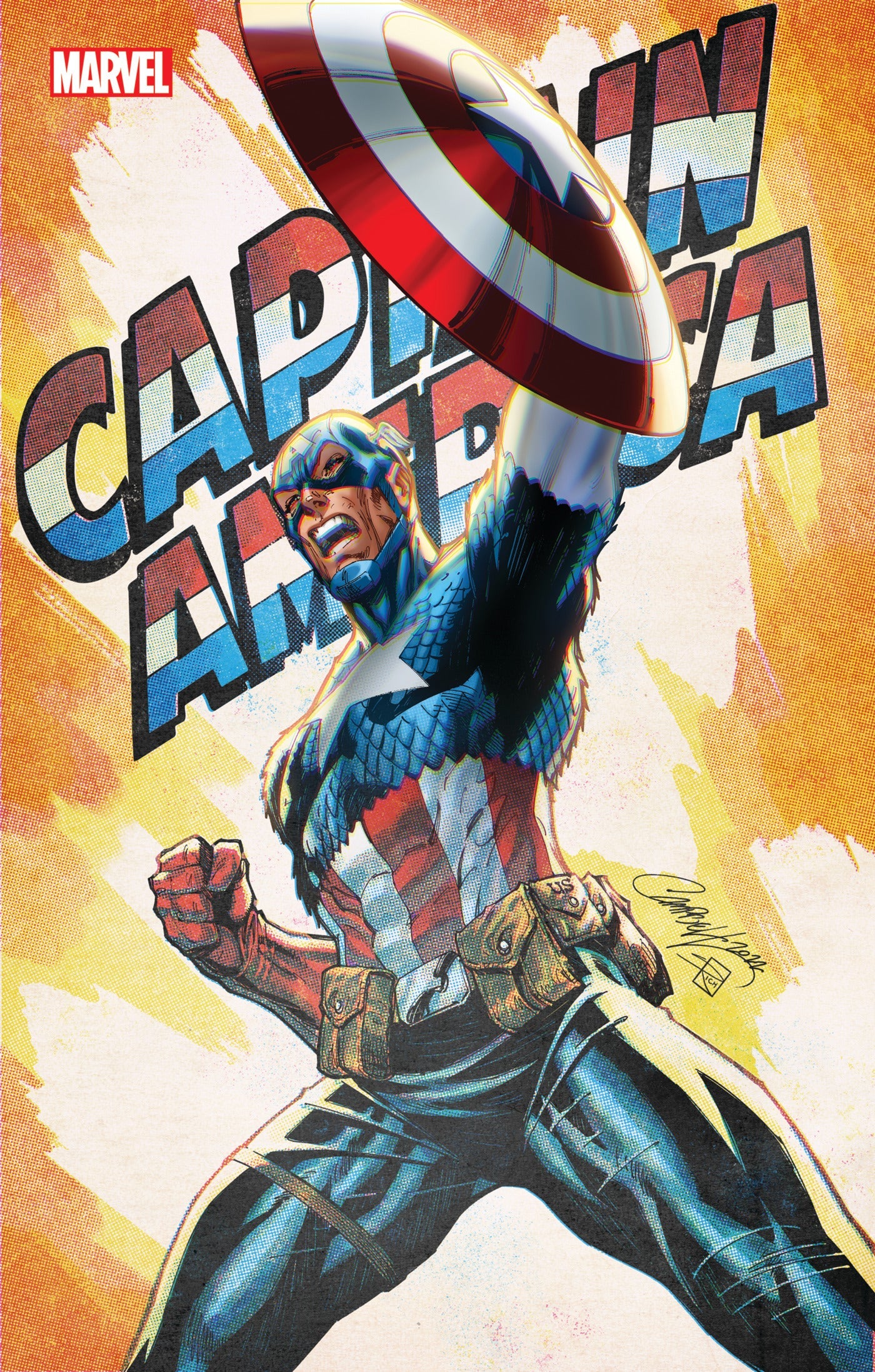 Captain America Sentinel Of Liberty #7 B J Scott Campbell Anniversary Variant (12/07/2022) Marvel