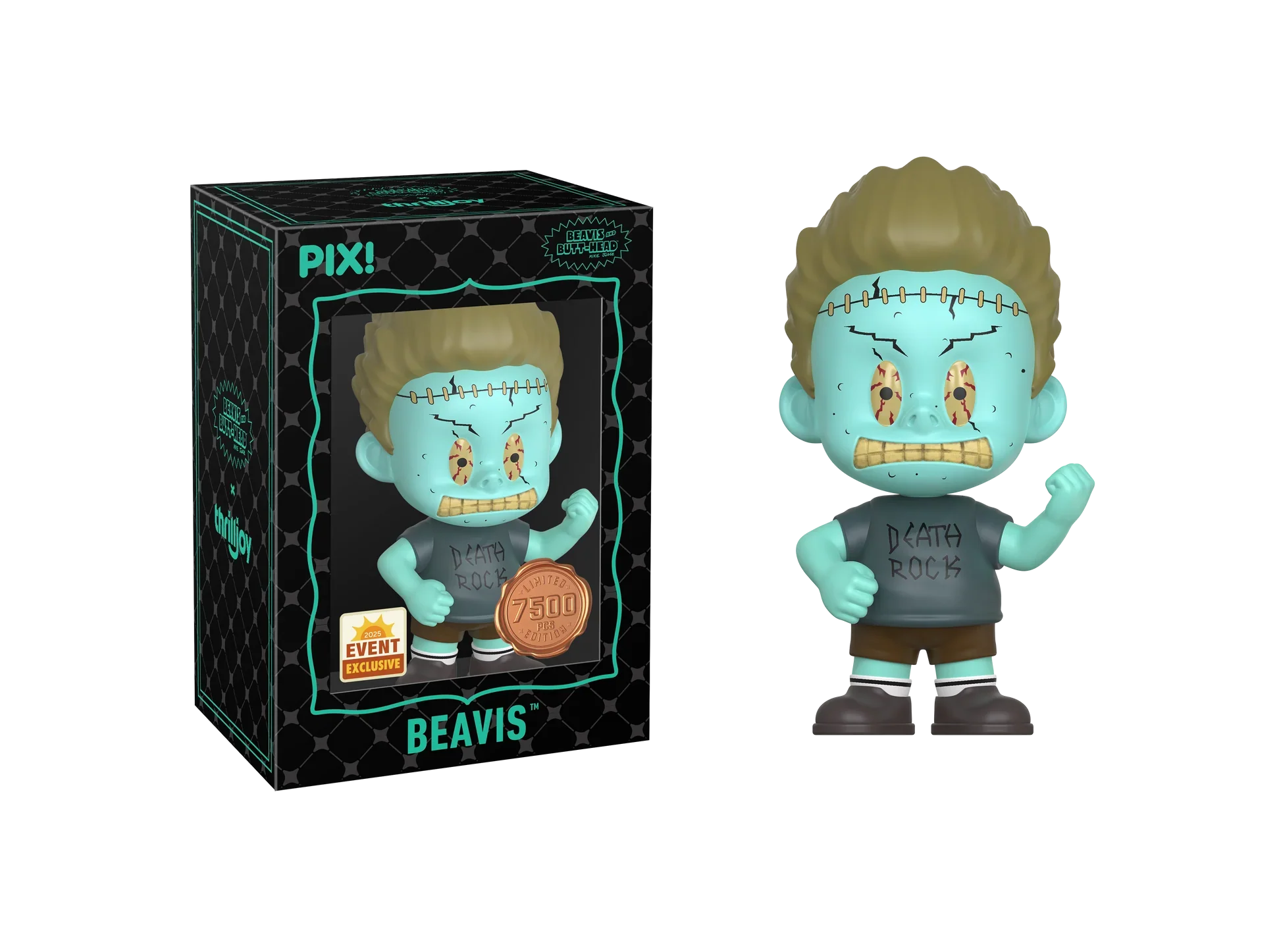 [Thrilljoy] [EXCLUSIVE] MTV's Beavis and Butt-Head - Beavis LE7500 PIX Vinyl Figure (1 in 6 Chance at Chase)