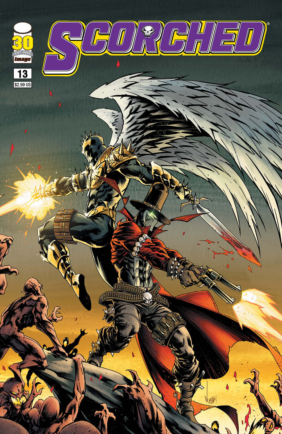 Spawn Scorched #13 A Kevin Keane Sean Lewis (12/21/2022) Image