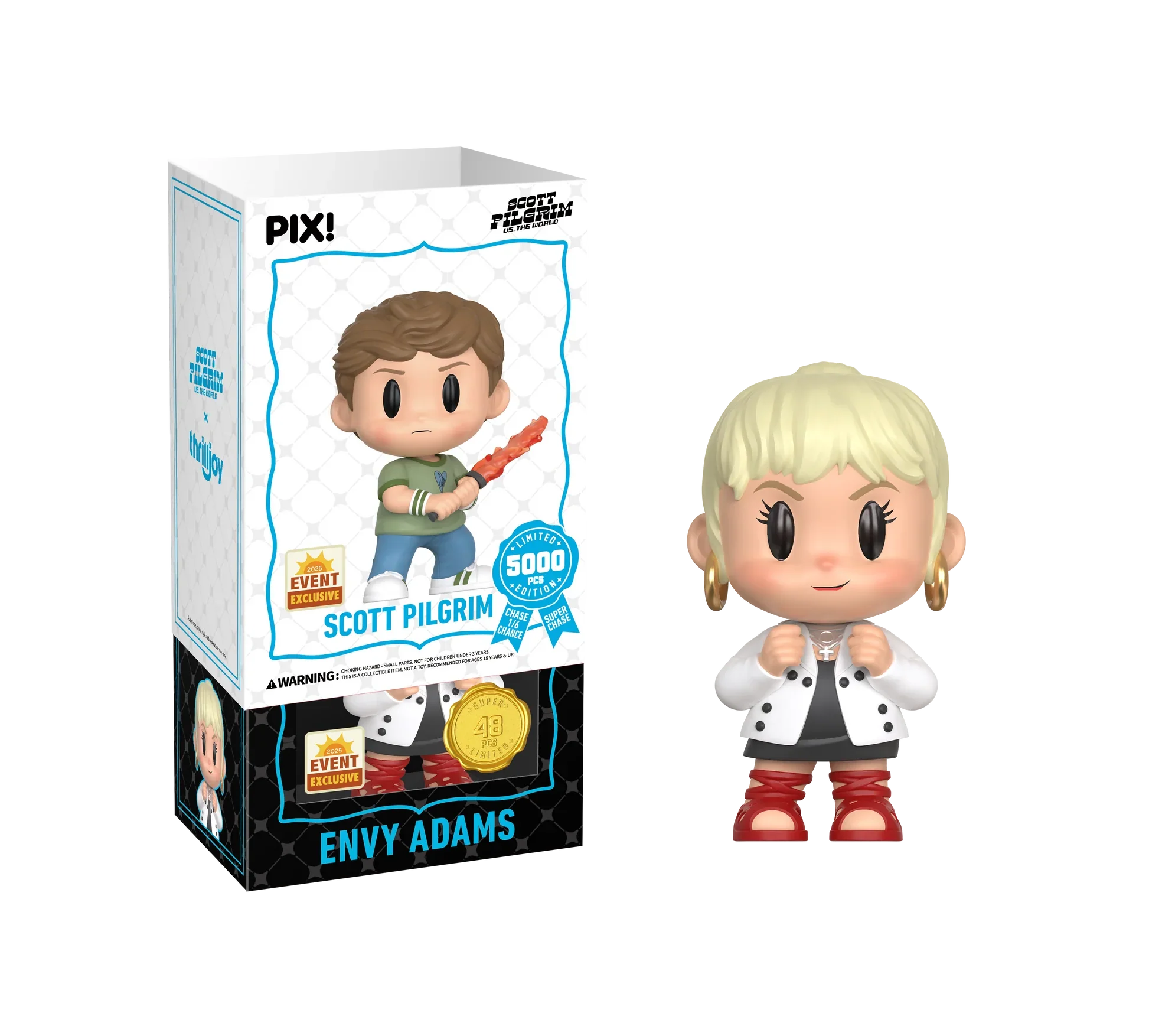[Thrilljoy] [EXCLUSIVE] Scott Pilgrim vs The World - Scott Pilgrim LE5000 PIX Vinyl Figure (1 in 6 Chance at Chase)