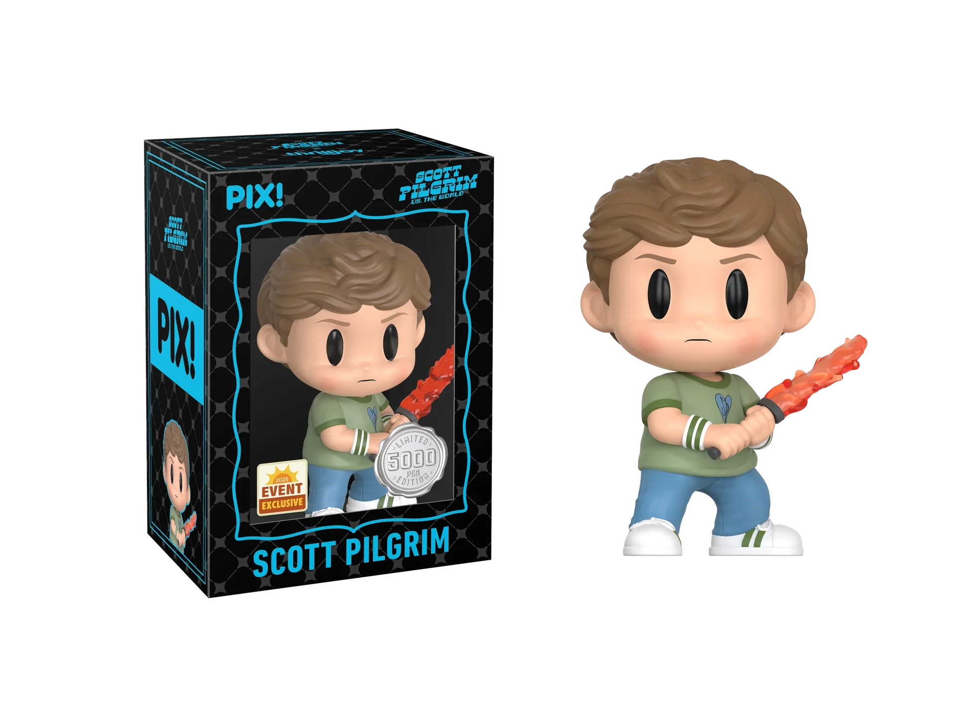 [Thrilljoy] [EXCLUSIVE] Scott Pilgrim vs The World - Scott Pilgrim LE5000 PIX Vinyl Figure (1 in 6 Chance at Chase)