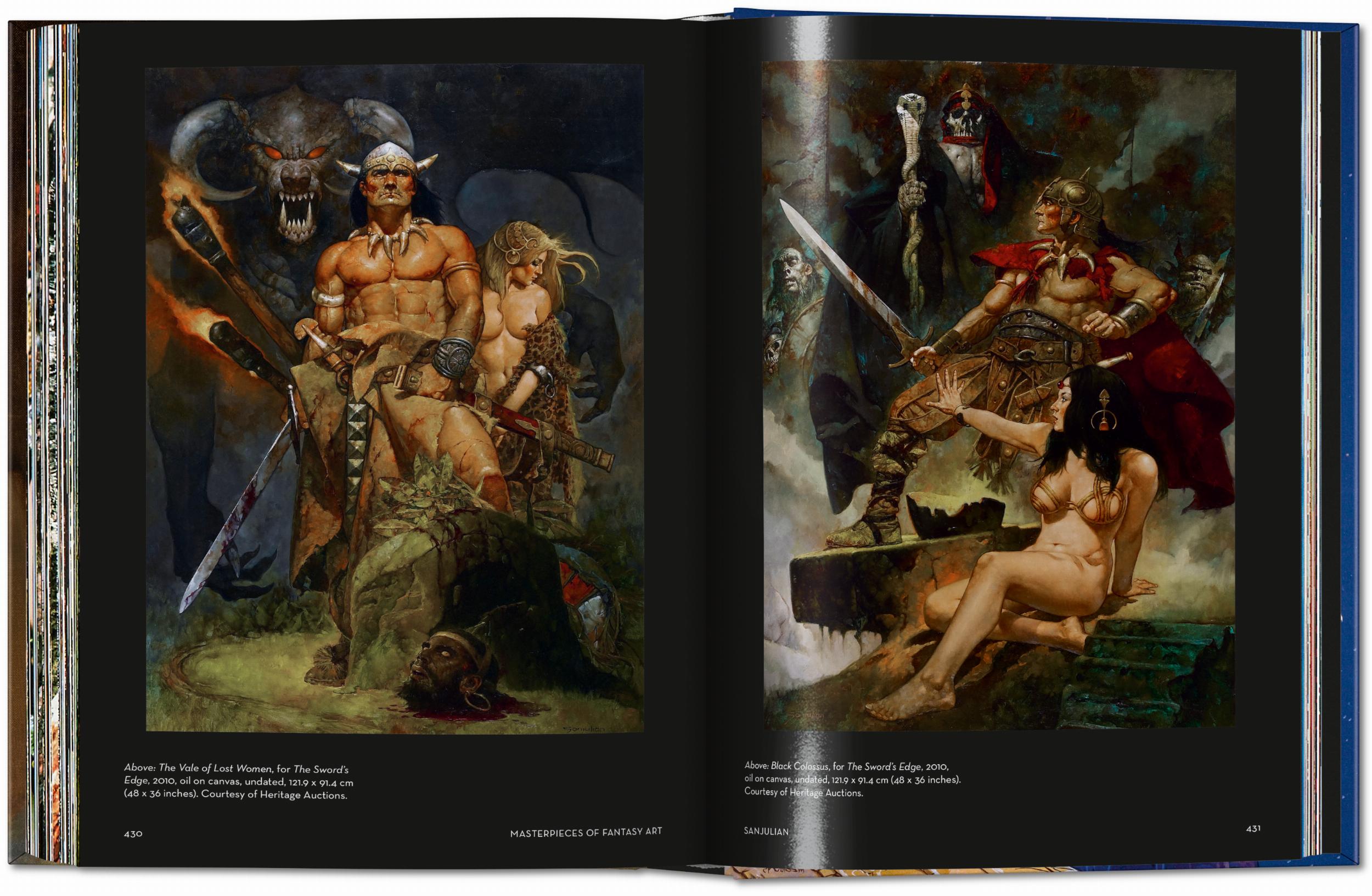 Masterpieces of Fantasy Art. 45th Ed. (German, French, English)