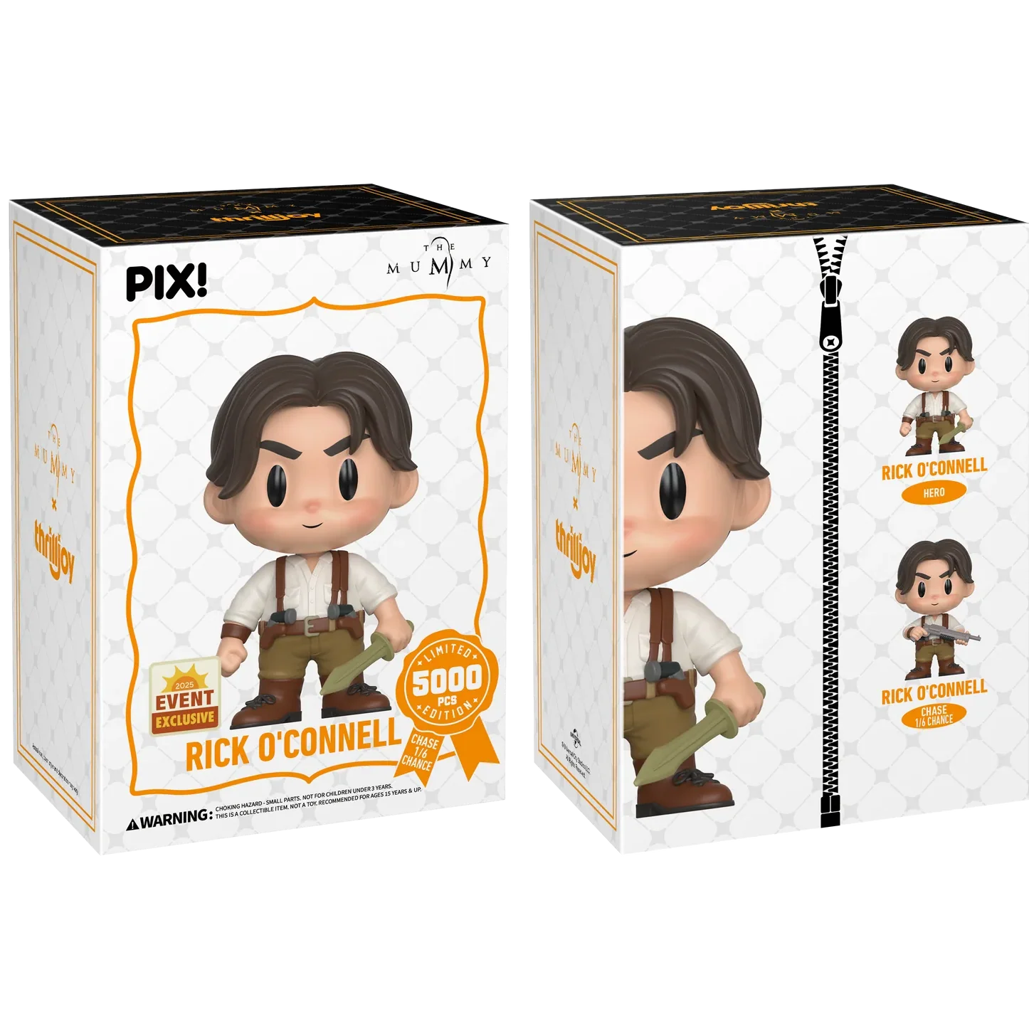 [Thrilljoy] [EXCLUSIVE] The Mummy - Rick O'Connell LE5000 PIX Vinyl Figure (1 in 6 Chance at Chase)