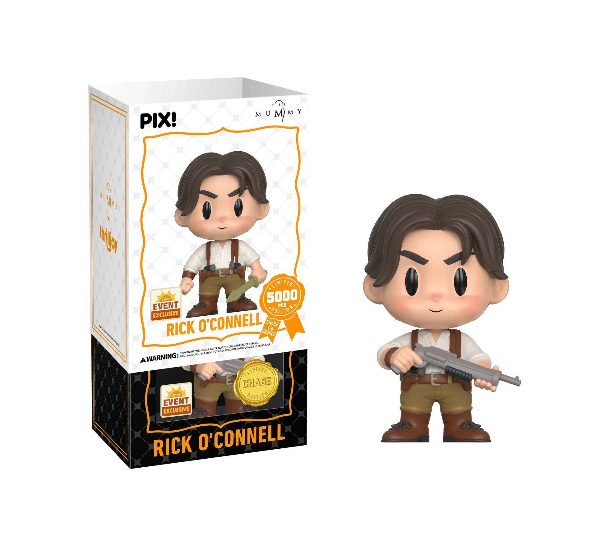 [Thrilljoy] [EXCLUSIVE] The Mummy - Rick O'Connell LE5000 PIX Vinyl Figure (1 in 6 Chance at Chase)