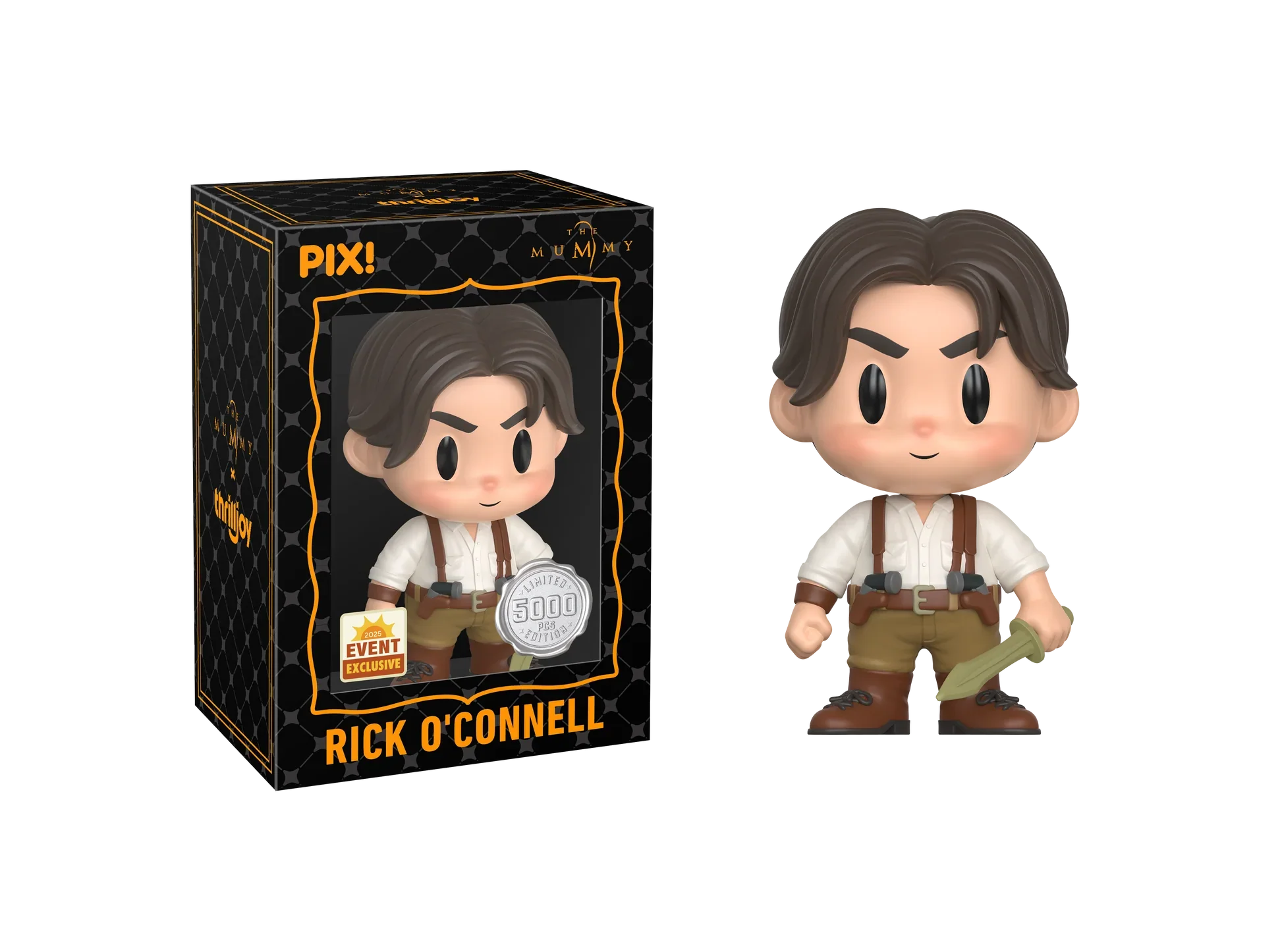 [Thrilljoy] [EXCLUSIVE] The Mummy - Rick O'Connell LE5000 PIX Vinyl Figure (1 in 6 Chance at Chase)