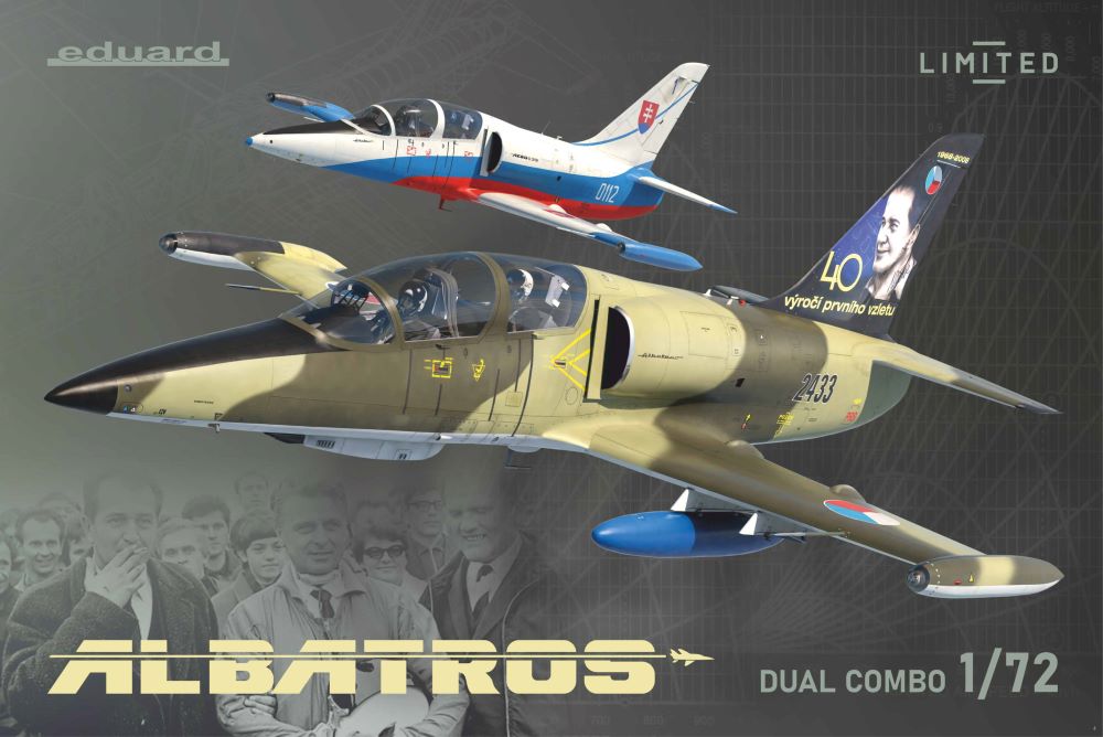 Eduard 2109 1/72 Albatros Aero L39C/CM/ZA/ZO Jet Trainer Aircraft Dual Combo (Lt