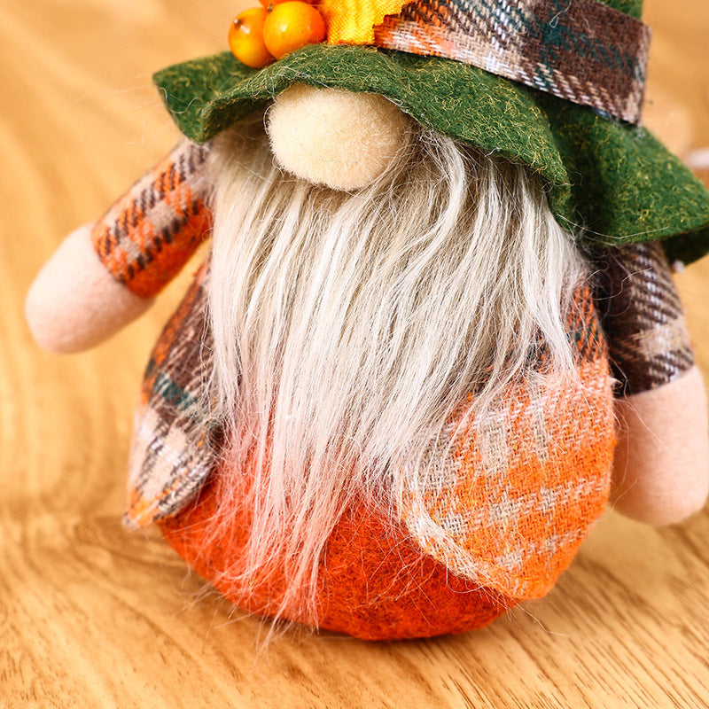 Thanksgiving Gnome Doll – Small Harvest Festival Decoration