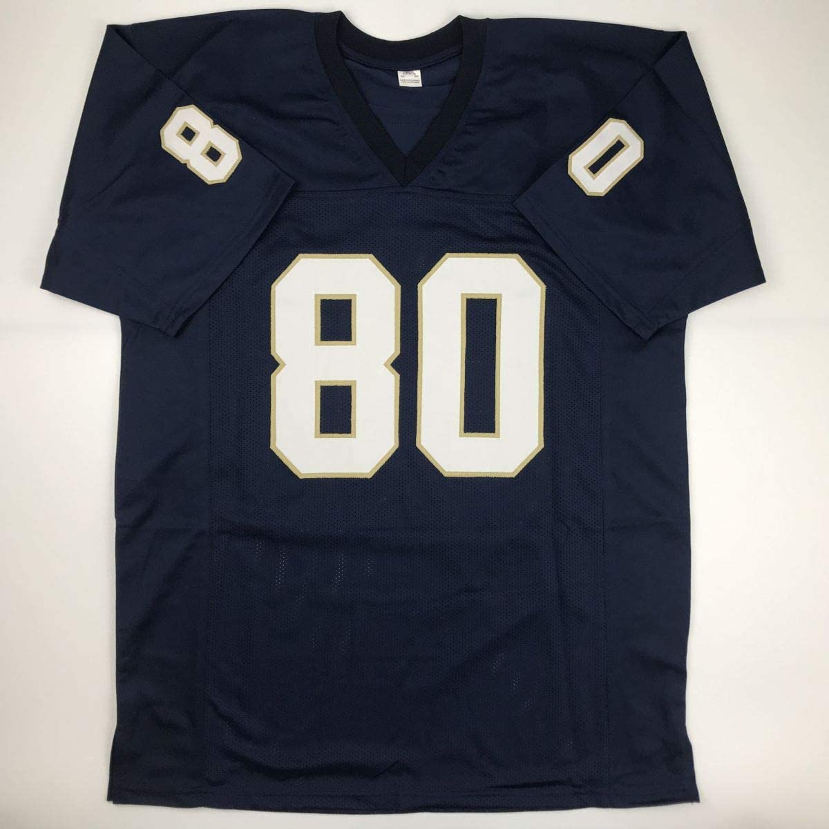 Autographed/Signed Tyler Eifert Notre Dame Blue College Football Jersey JSA COA