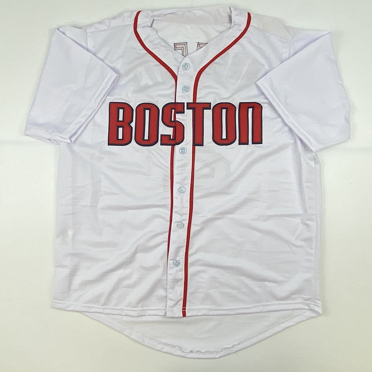Autographed/Signed Xander Bogaerts Boston White Baseball Jersey PSA/DNA COA