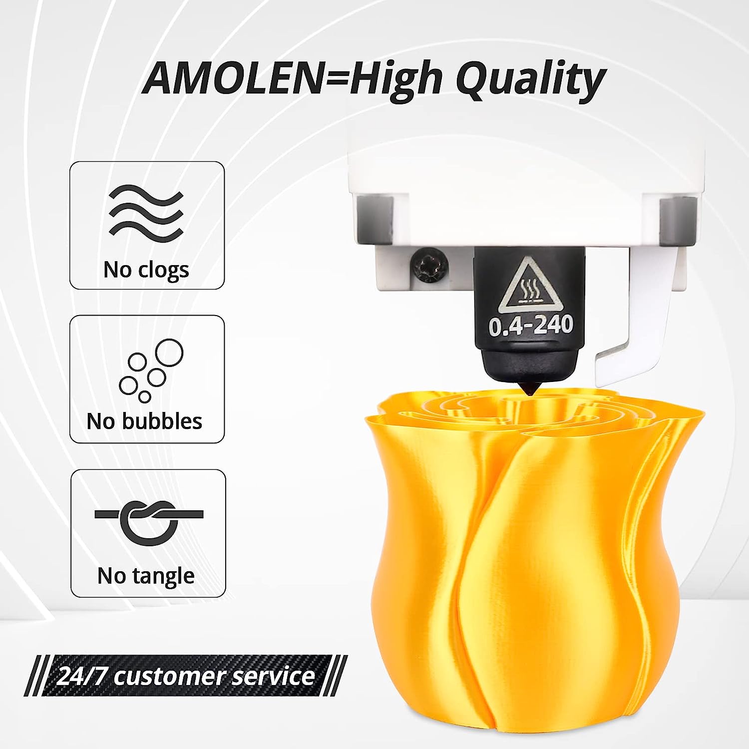 PLA Silk Basic Variety Pack (4x200g) - 1.75MM