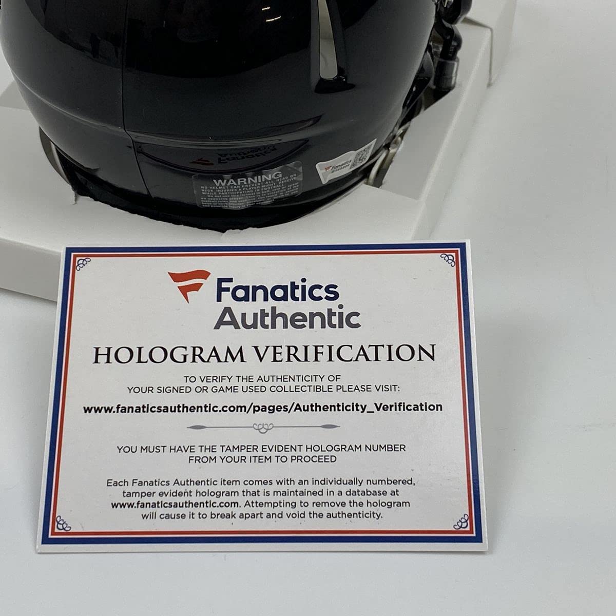 Autographed/Signed Trevor Lawrence Jacksonville Jaguars Jags Mini Football Helmet Fanatics COA