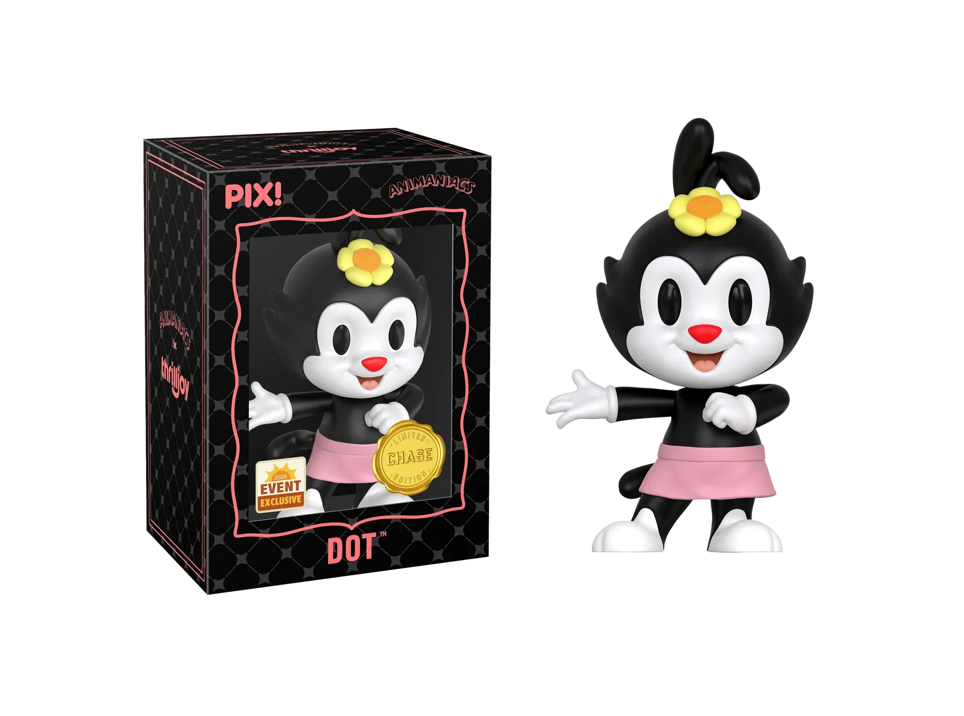 [Thrilljoy] [EXCLUSIVE] Animaniacs - Wakko LE6000 PIX Vinyl Figure (1 in 6 Chance at Chase)