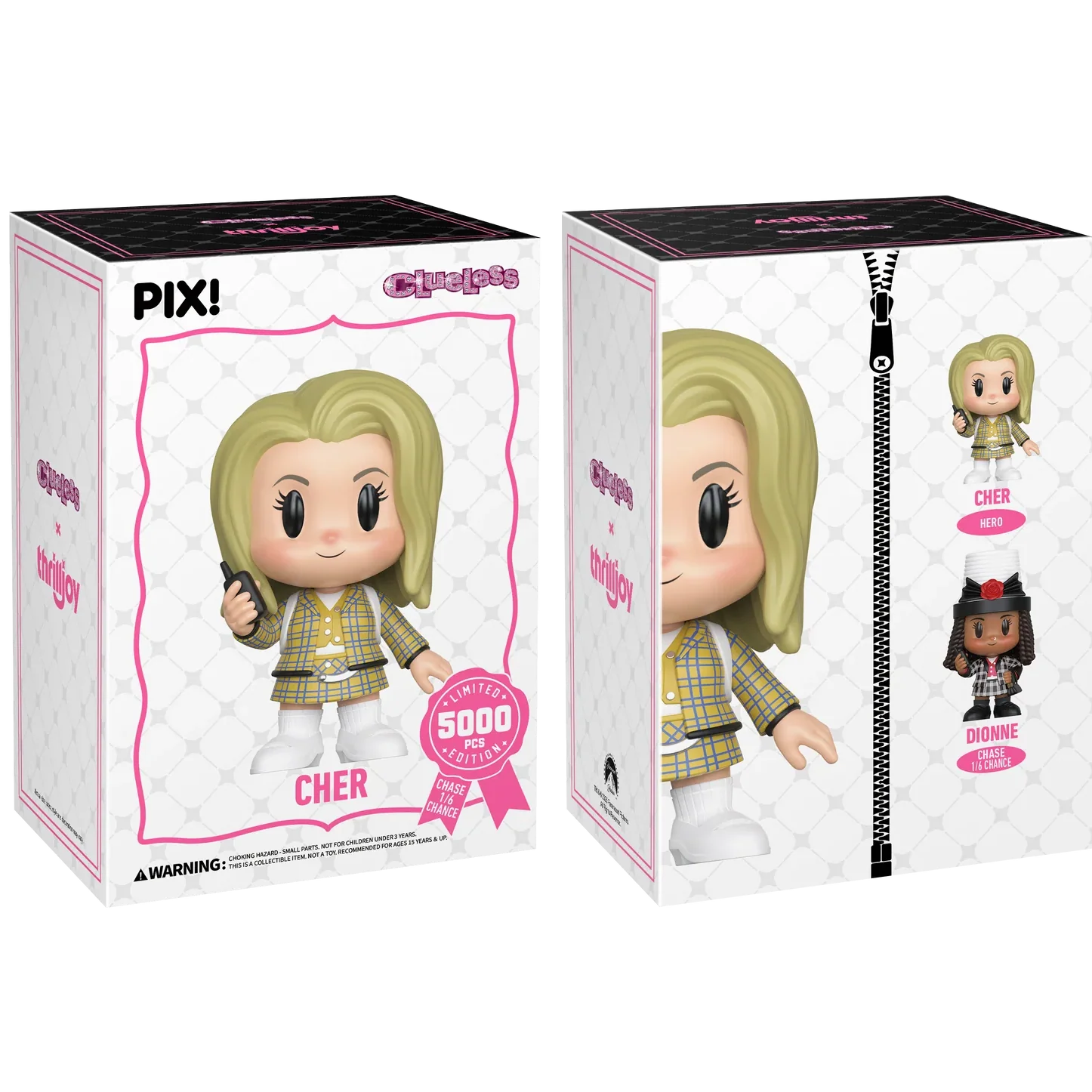 [Thrilljoy] Clueless Movie - Cher Horowitz LE5000 PIX Vinyl Figure (1 in 6 Chance at Chase)