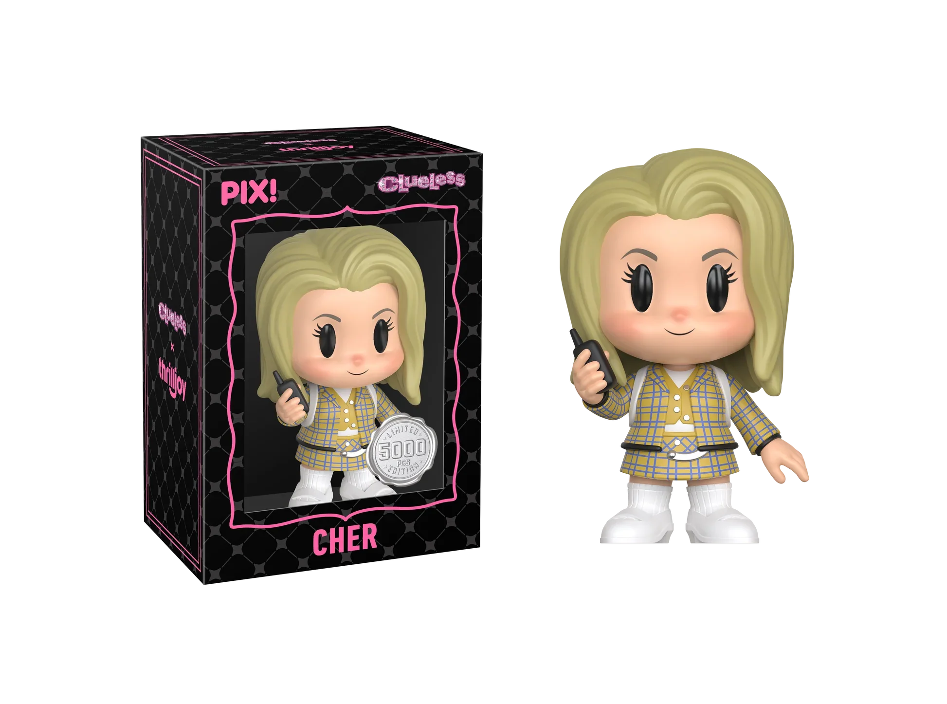 [Thrilljoy] Clueless Movie - Cher Horowitz LE5000 PIX Vinyl Figure (1 in 6 Chance at Chase)