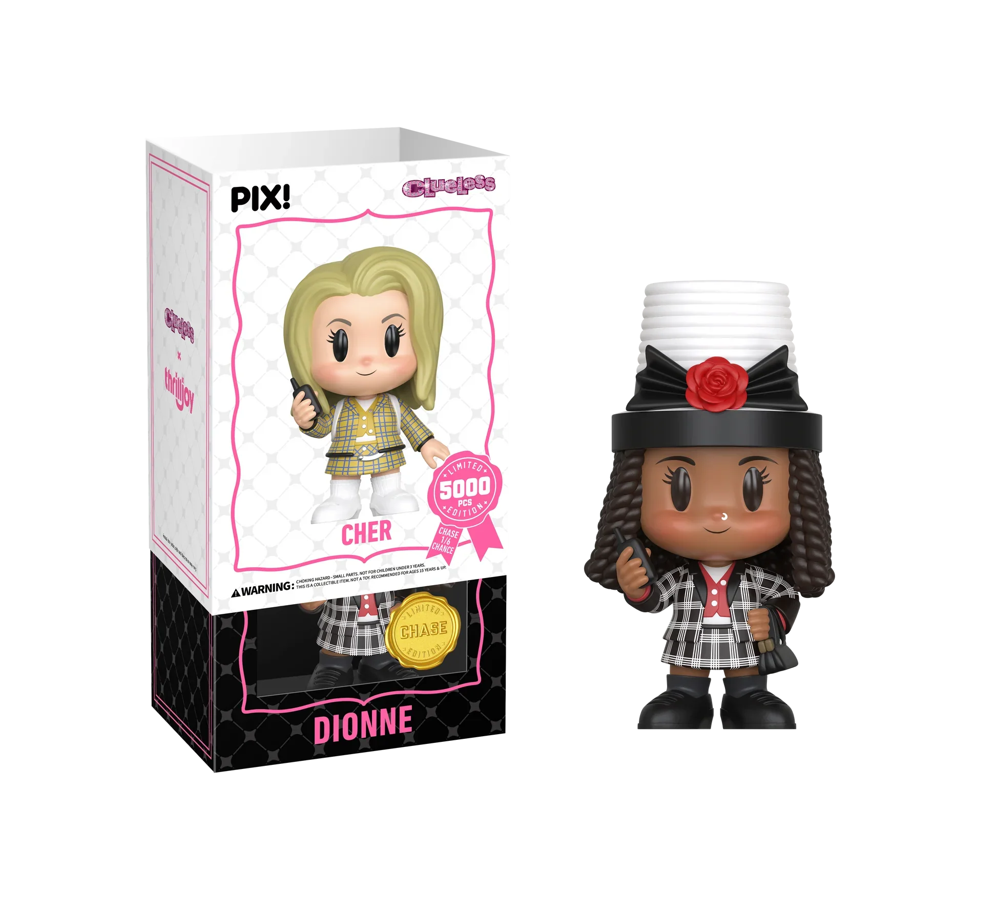 [Thrilljoy] Clueless Movie - Cher Horowitz LE5000 PIX Vinyl Figure (1 in 6 Chance at Chase)