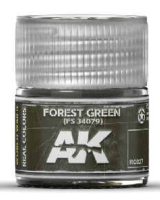 AK Interactive RC27 Real Colors: Forest Green FS34079 Acrylic Lacquer Paint 10ml Bottle