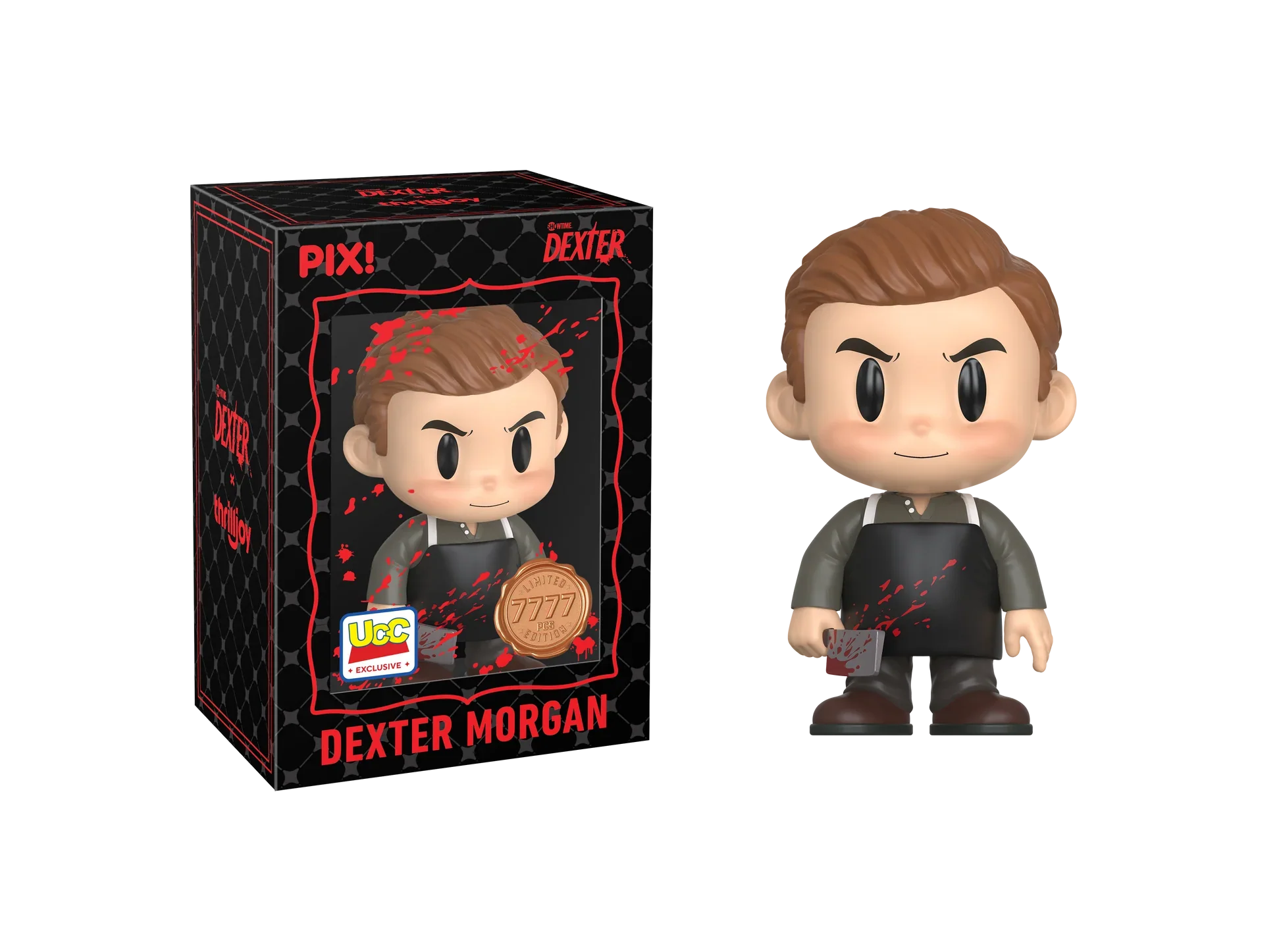 [Thrilljoy] [EXCLUSIVE] Dexter - Dexter Morgan LE7777 PIX Vinyl Figure (1 in 6 Chance at Chase)