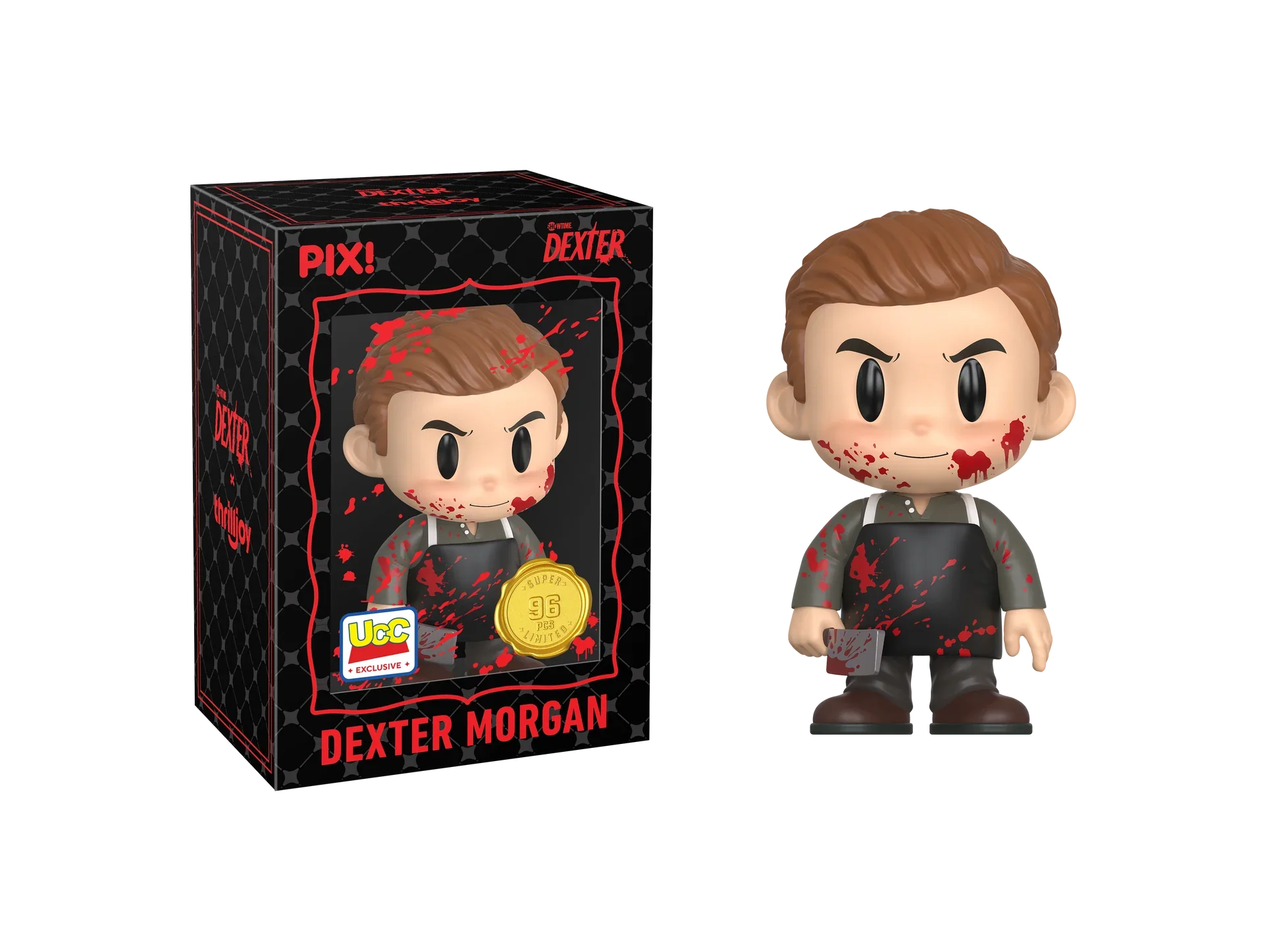 [Thrilljoy] [EXCLUSIVE] Dexter - Dexter Morgan LE7777 PIX Vinyl Figure (1 in 6 Chance at Chase)