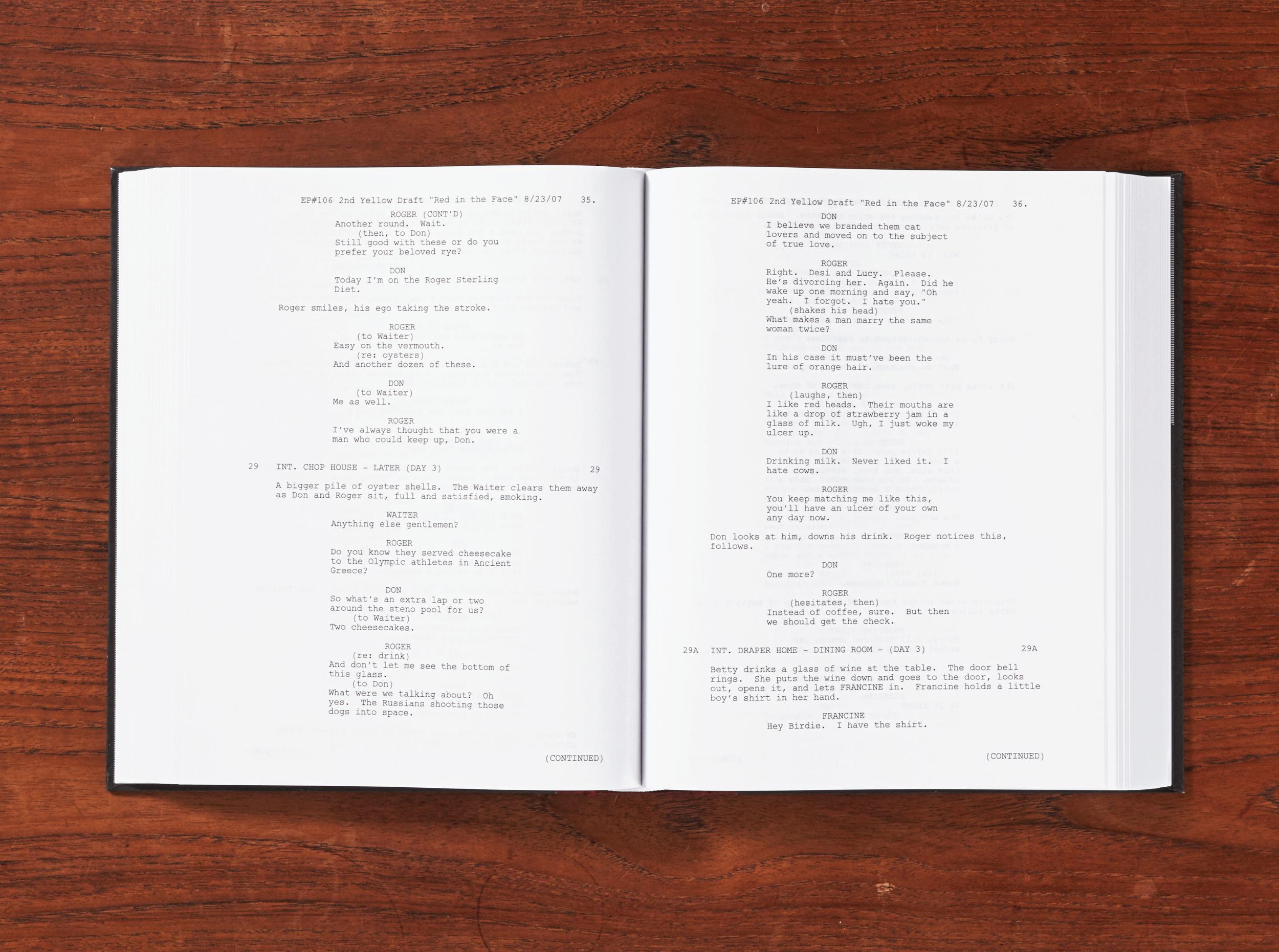 Matthew Weiner. Mad Men. 7 Vols. Script Edition  (English)