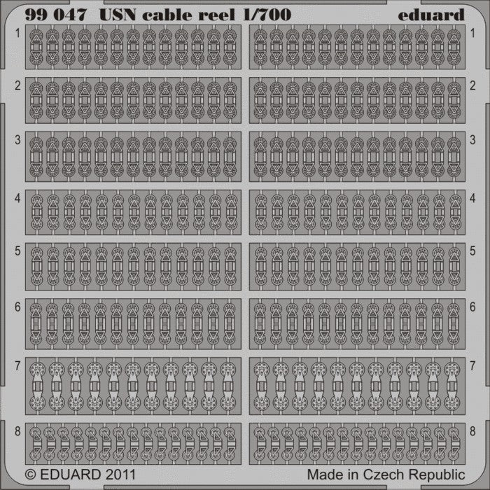 Eduard 99047 1/700 Ship- USN Cable Reel