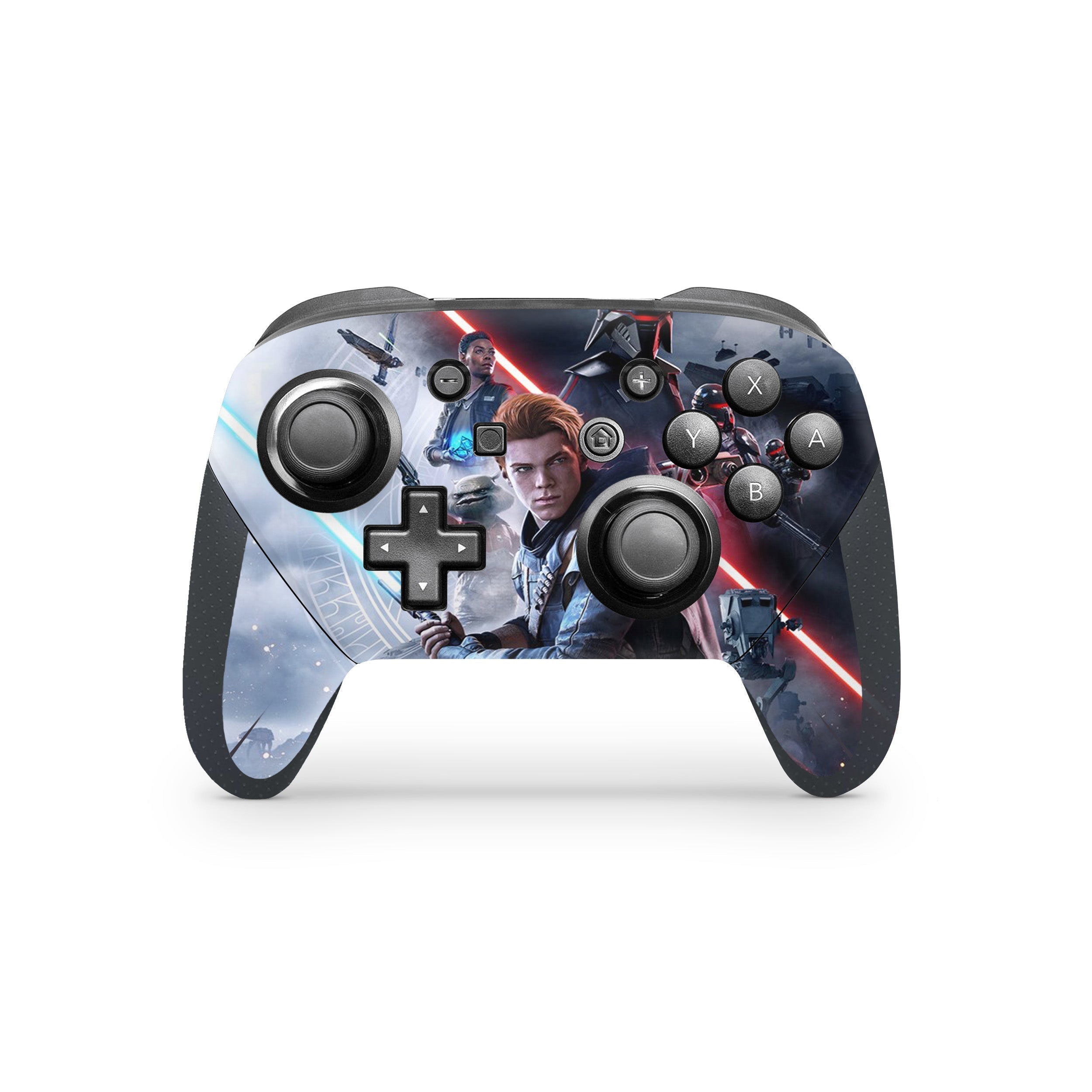 Galactic Force Nintendo Switch Pro Controller Skin