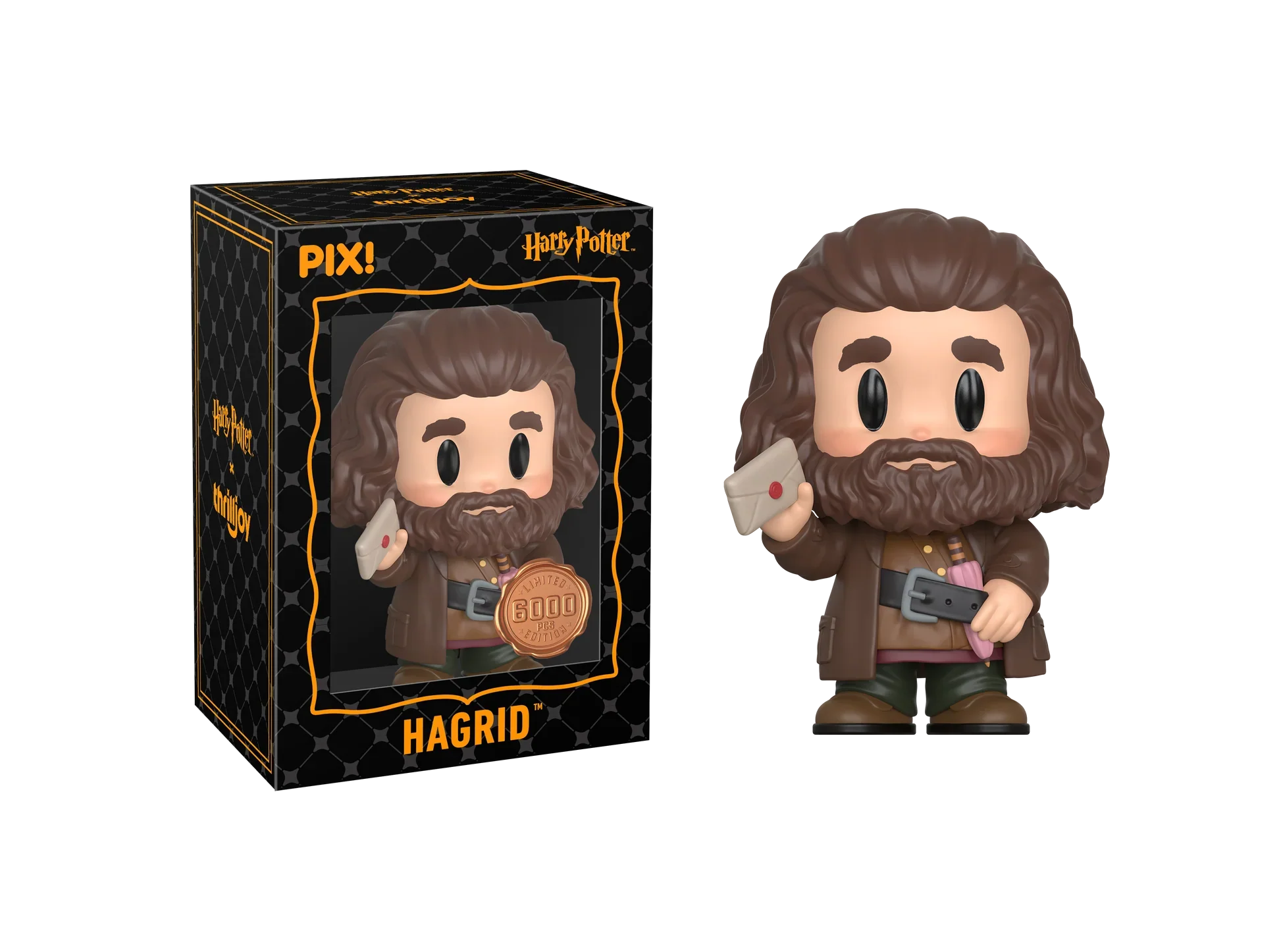 [Thrilljoy] Harry Potter and The Wizarding World - Rubeus Hagrid LE6000 PIX Vinyl Figure (1 in 6 Chance at Chase)