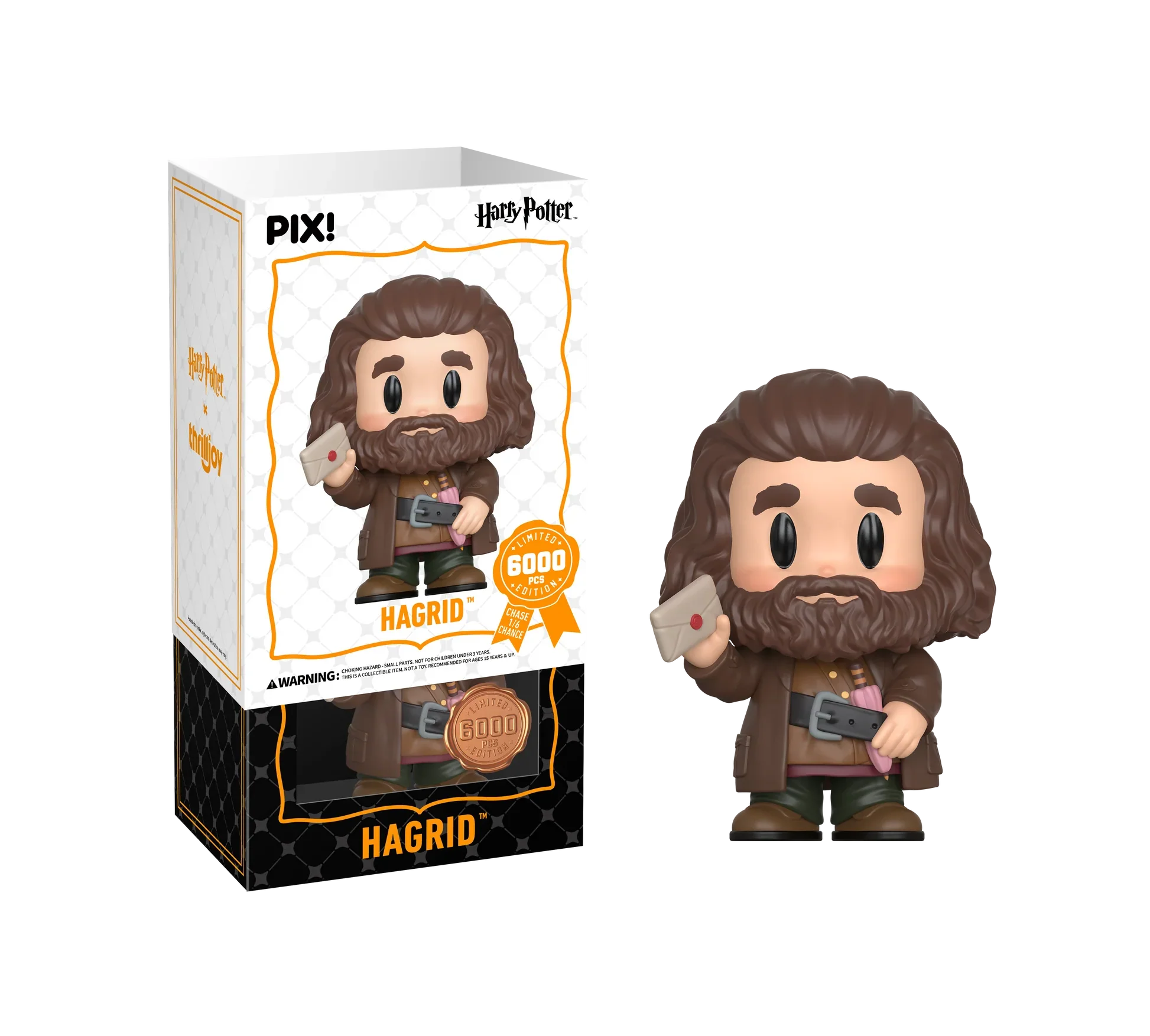 [Thrilljoy] Harry Potter and The Wizarding World - Rubeus Hagrid LE6000 PIX Vinyl Figure (1 in 6 Chance at Chase)