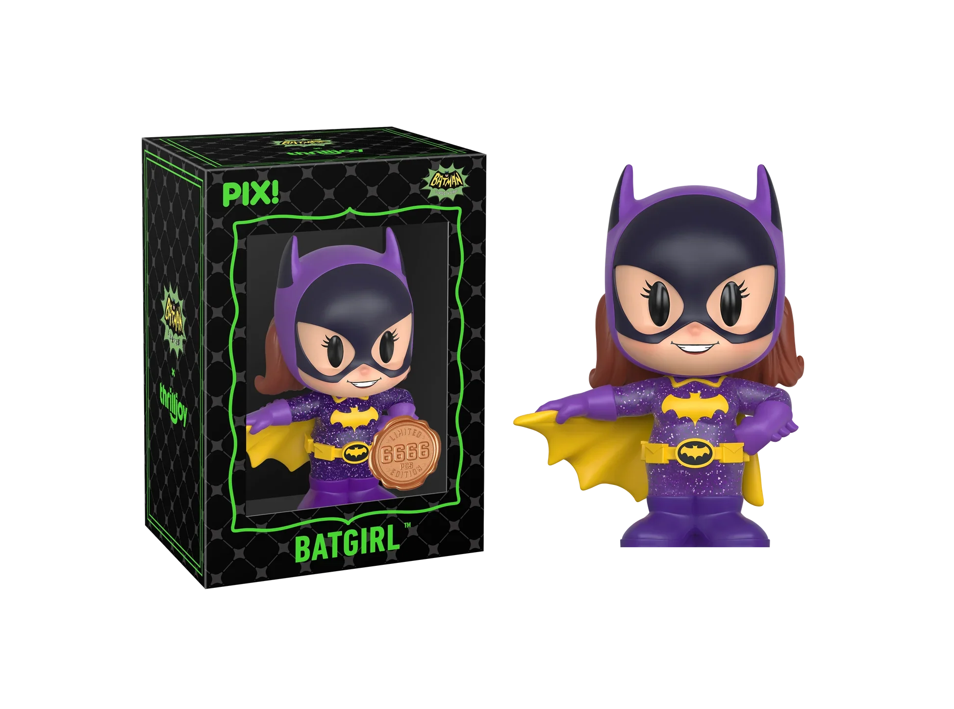 [Thrilljoy] Batman 1966 Series - Batgirl LE6000 PIX Vinyl Figure (1 in 6 Chance at Chase)