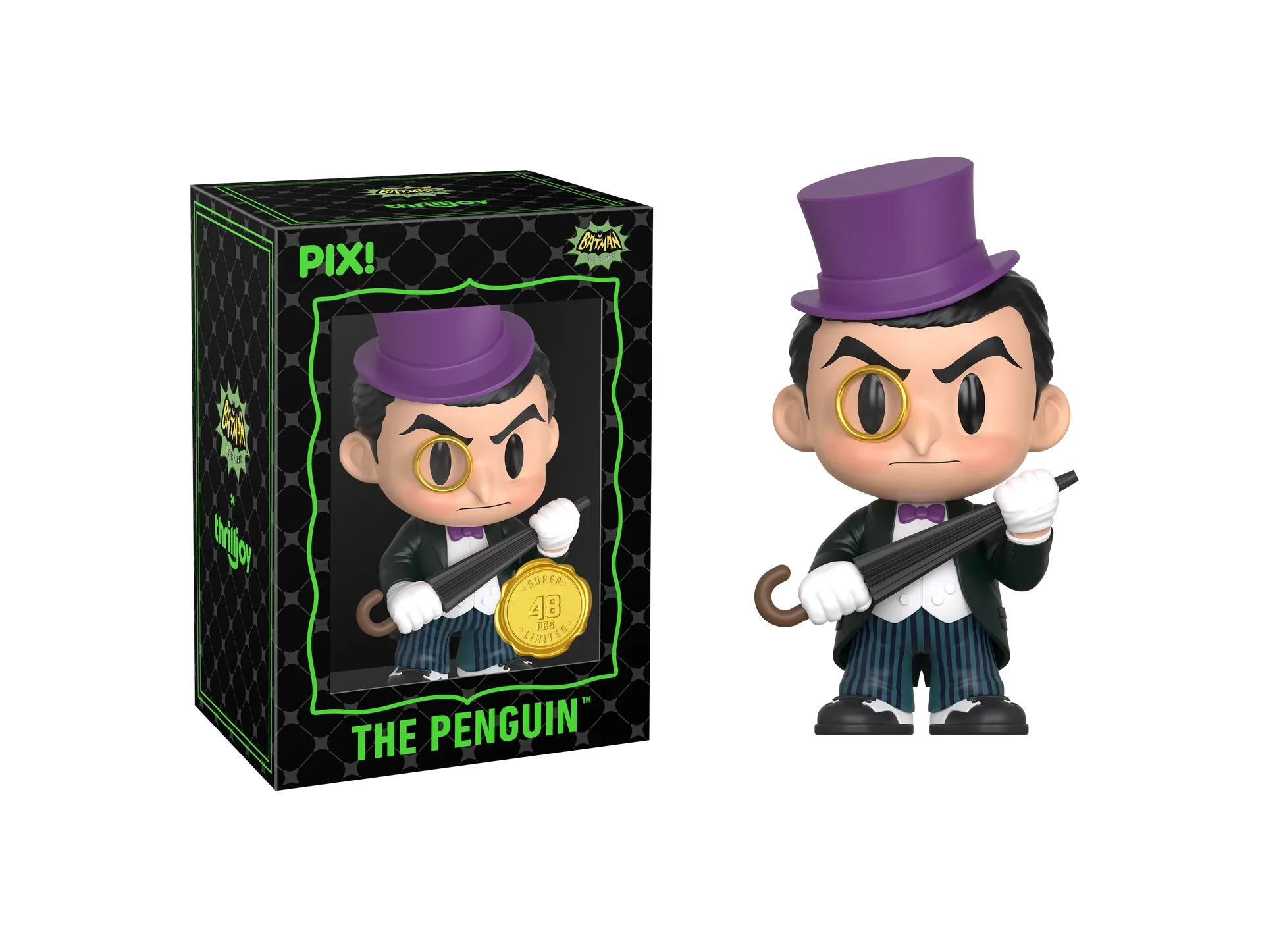 [Thrilljoy] Batman 1966 Series - Batgirl LE6000 PIX Vinyl Figure (1 in 6 Chance at Chase)