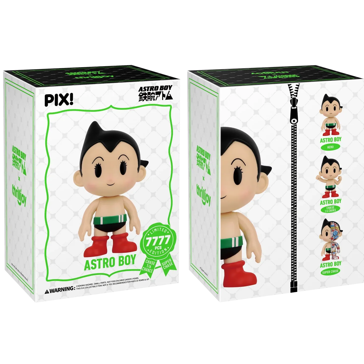 [Thrilljoy] Astro Boy - Astro Boy LE7777 PIX Vinyl Figure (1 in 6 Chance at Chase)
