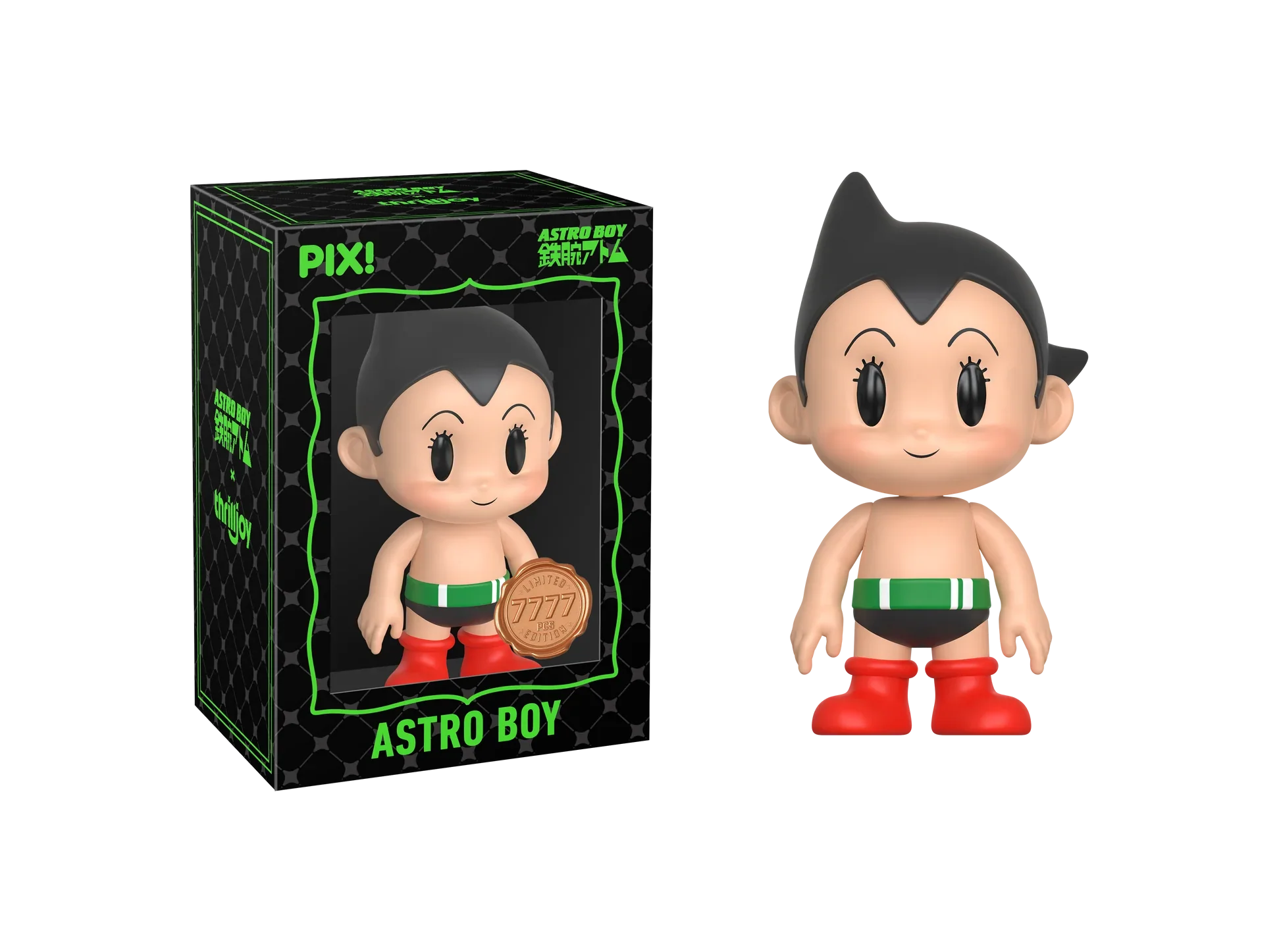 [Thrilljoy] Astro Boy - Astro Boy LE7777 PIX Vinyl Figure (1 in 6 Chance at Chase)