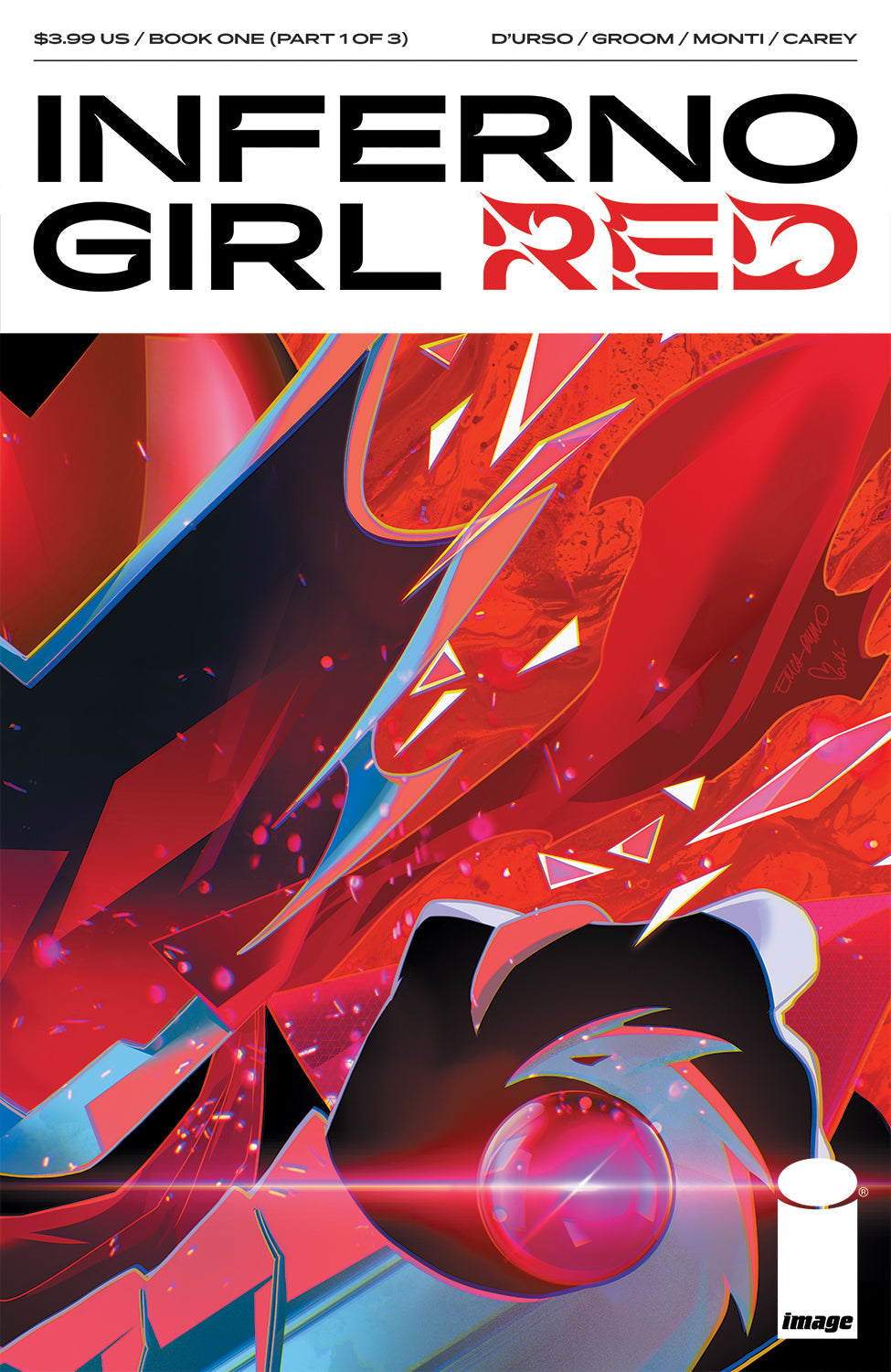 Inferno Girl Red Book One #1 (Of 3) A Erica D'urso Matt Groom (01/25/2023) Image