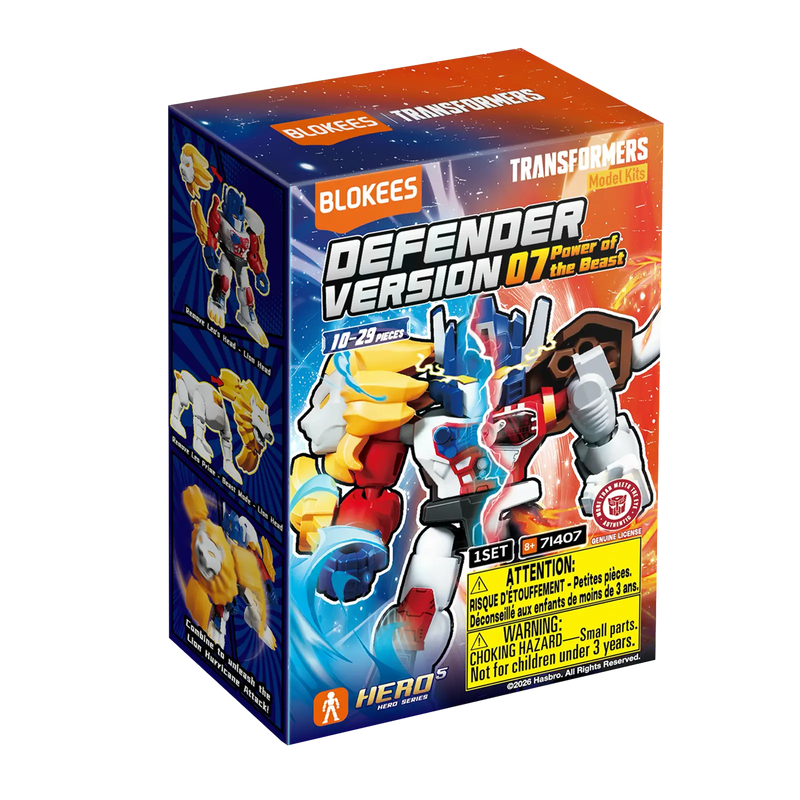 Blokees Transformers Defender Version 07 Power of the Beast [Single Blind Box]