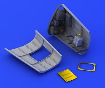 Eduard 648239 1/48 Aircraft- Bf109G6 Radio Compartment for EDU (Photo-Etch & Res