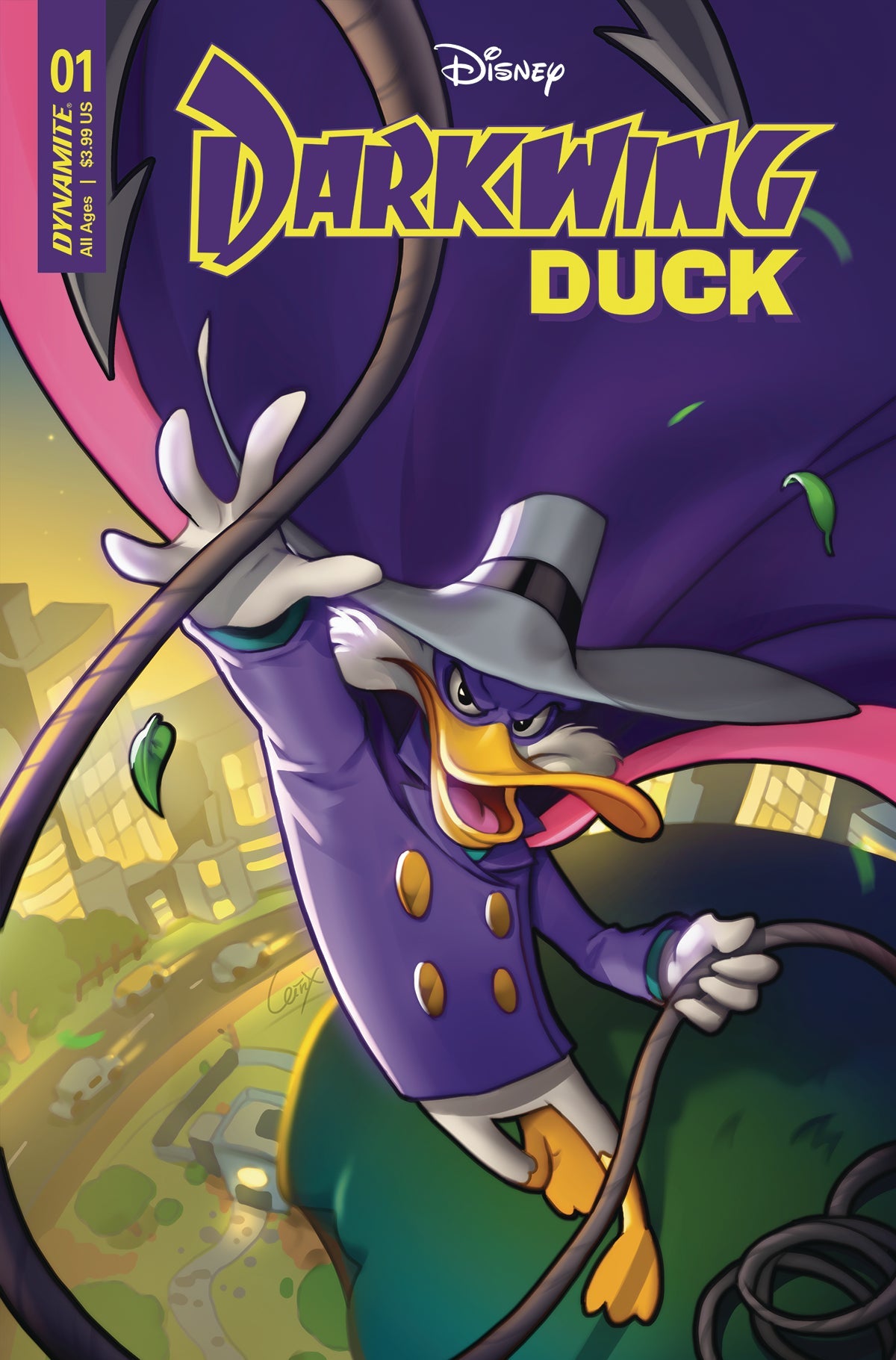 Darkwing Duck #1 C Leirix Li Variant (01/25/2023) Dynamite