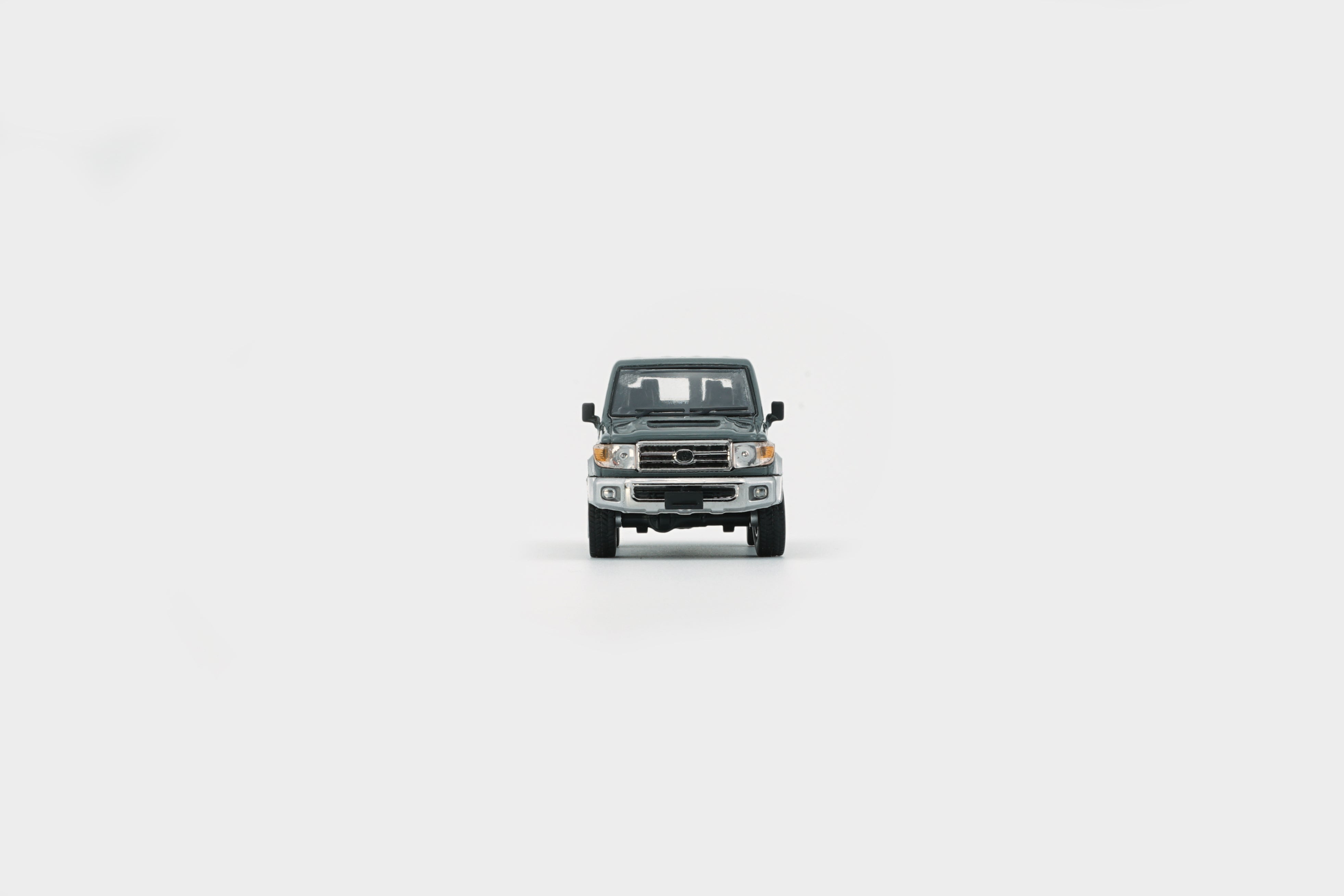 BM Creations Toyota Land Cruiser LC76 Dark Red / Dark Grey - RHD 1:64