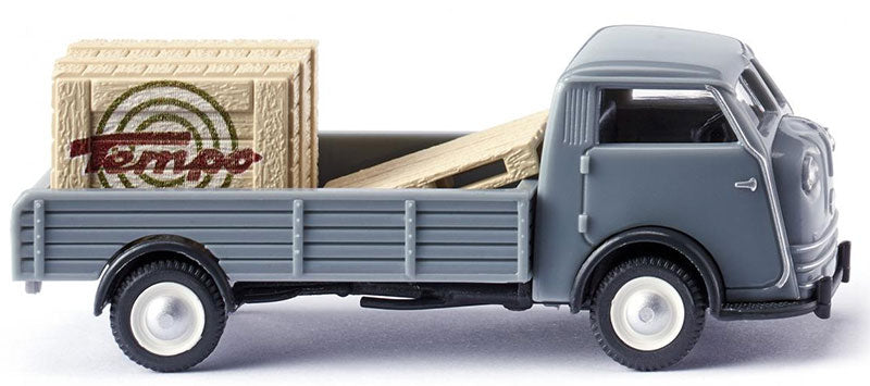 Wiking 033505 1/87 Scale Temp Matador Low-Side Flatbed